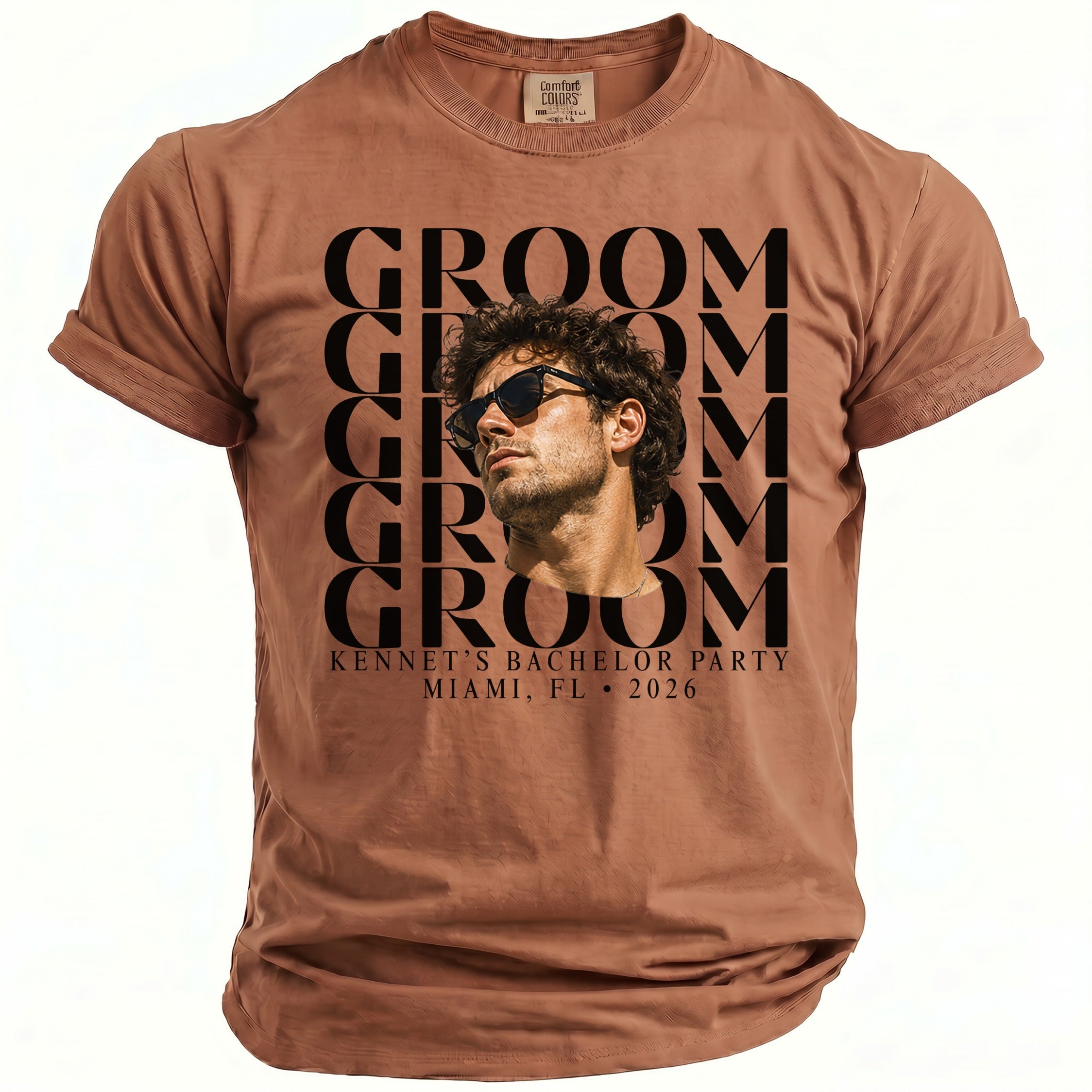 Groom Bachelor Party T-Shirt - Midnight Gents
