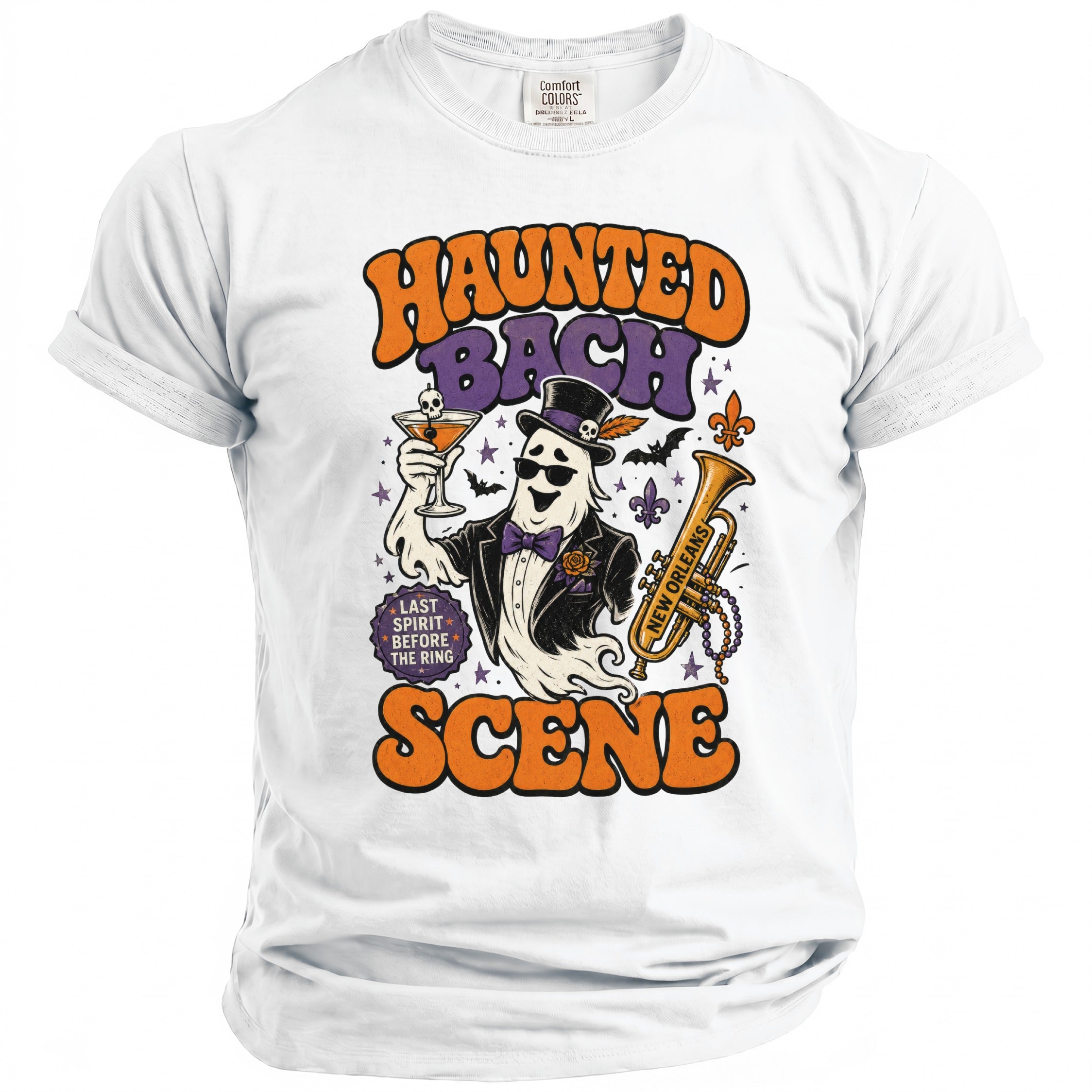 Haunted Party T-Shirt - Midnight Gents