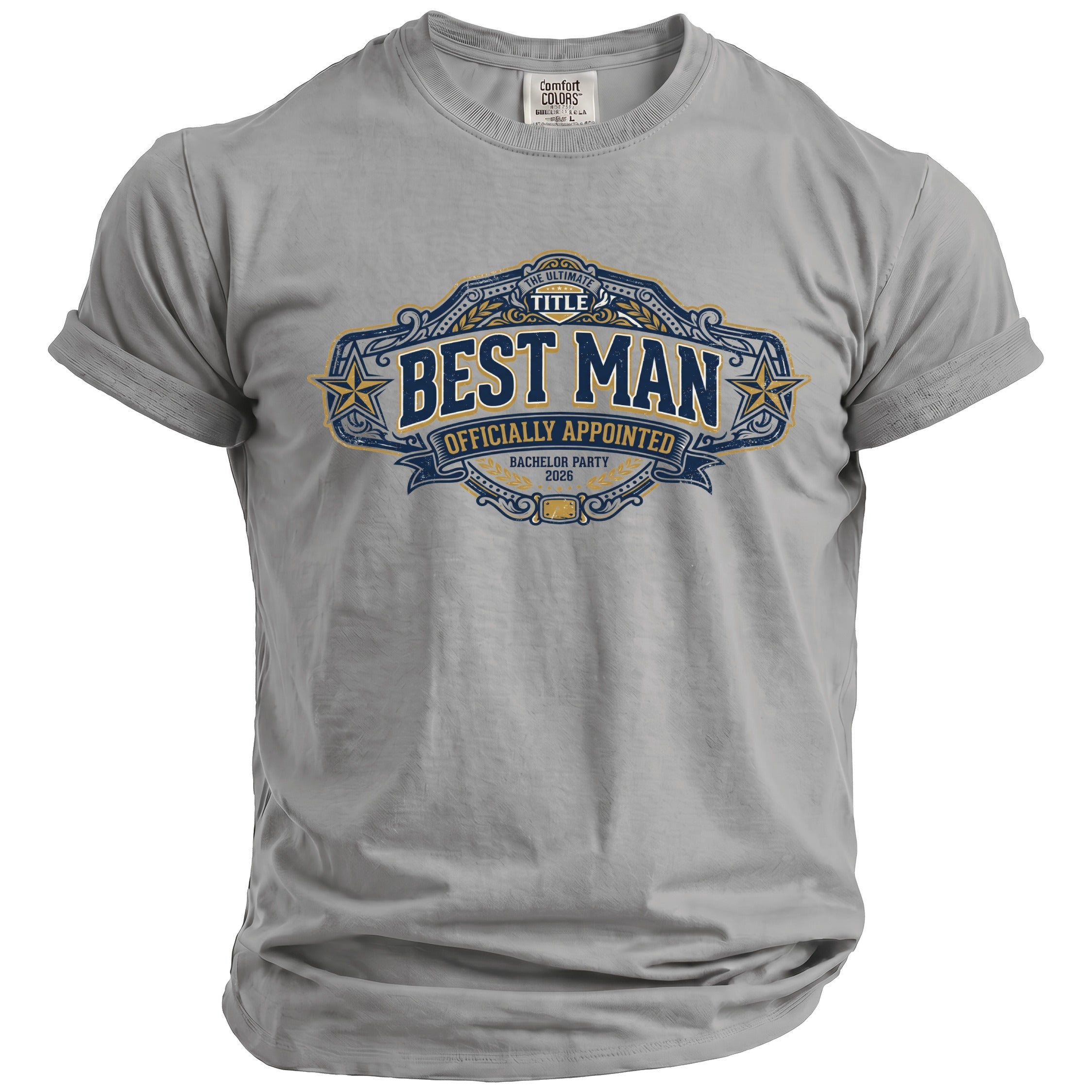 Ultimate Best Man T-Shirt - Midnight Gents