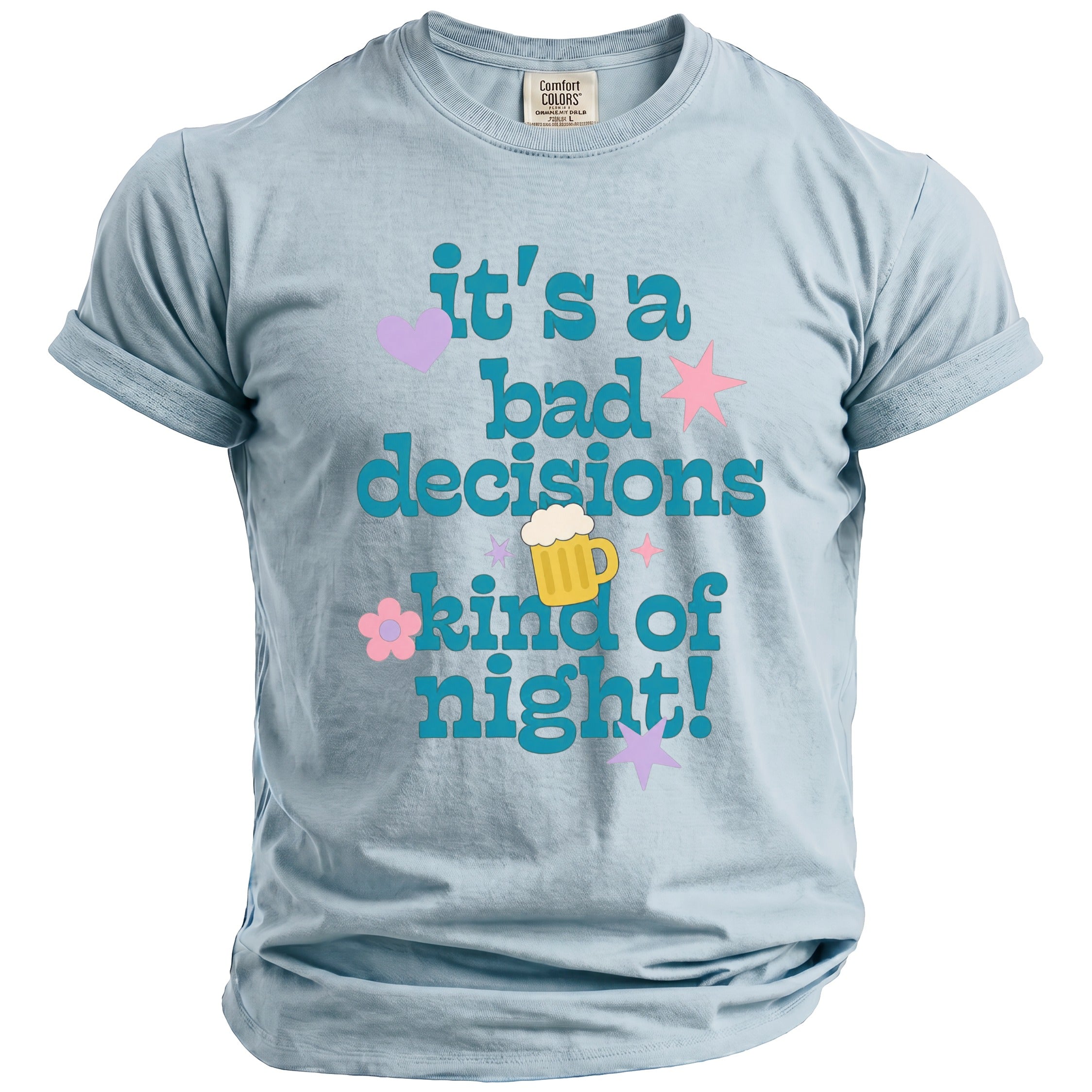 Bad Decisions T-Shirt - Midnight Gents