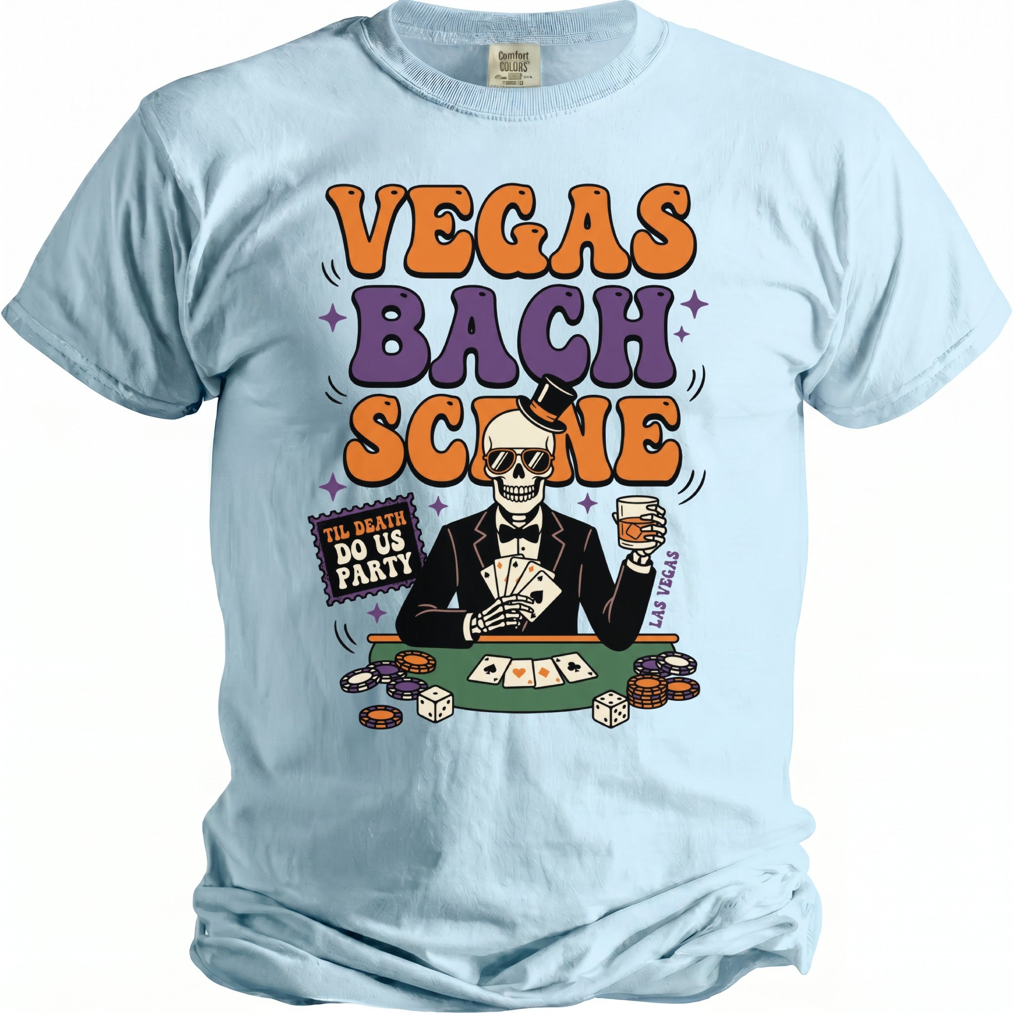 Vegas Bachelor Scene T-Shirt - Midnight Gents