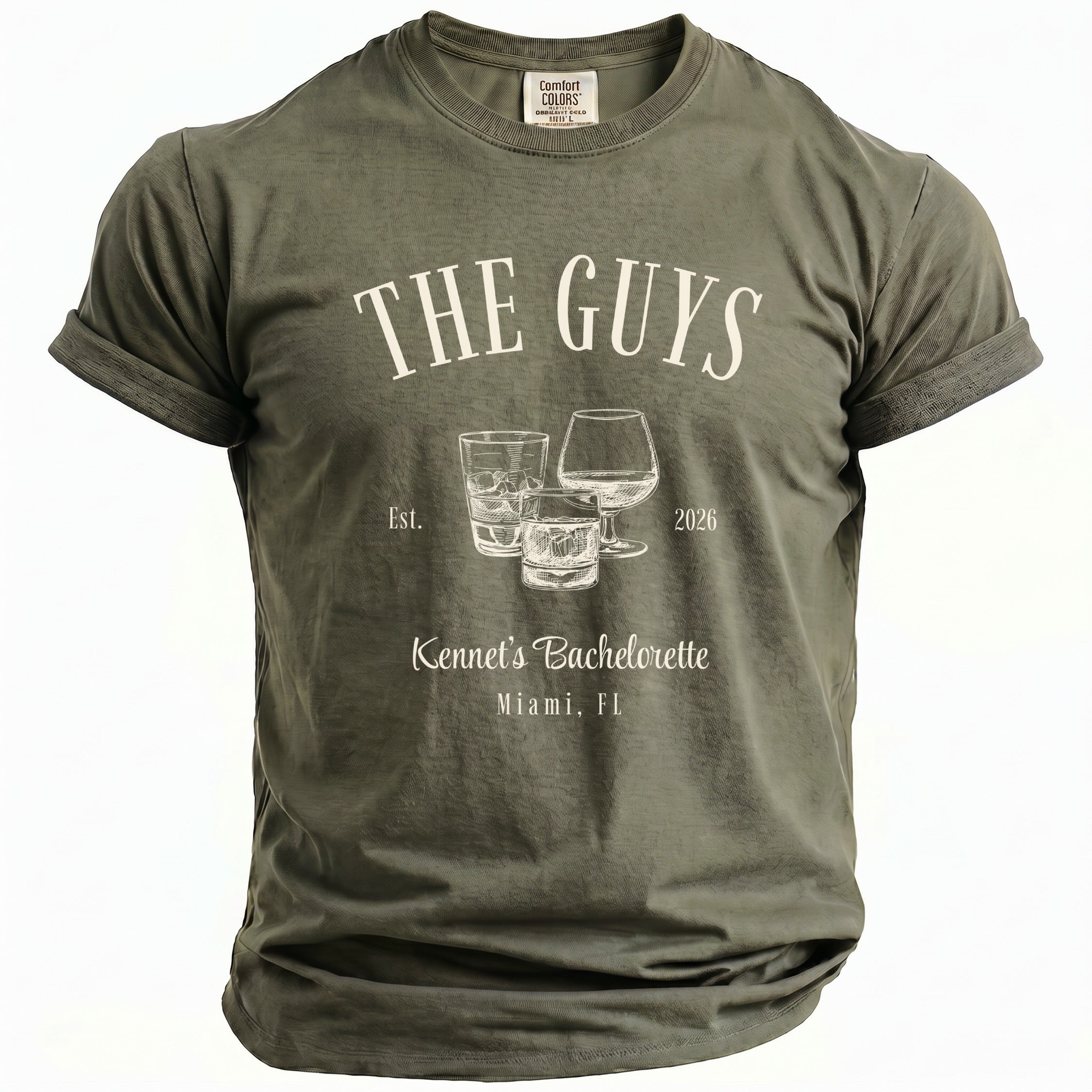 Groom & Guys Party T-Shirt - Midnight Gents