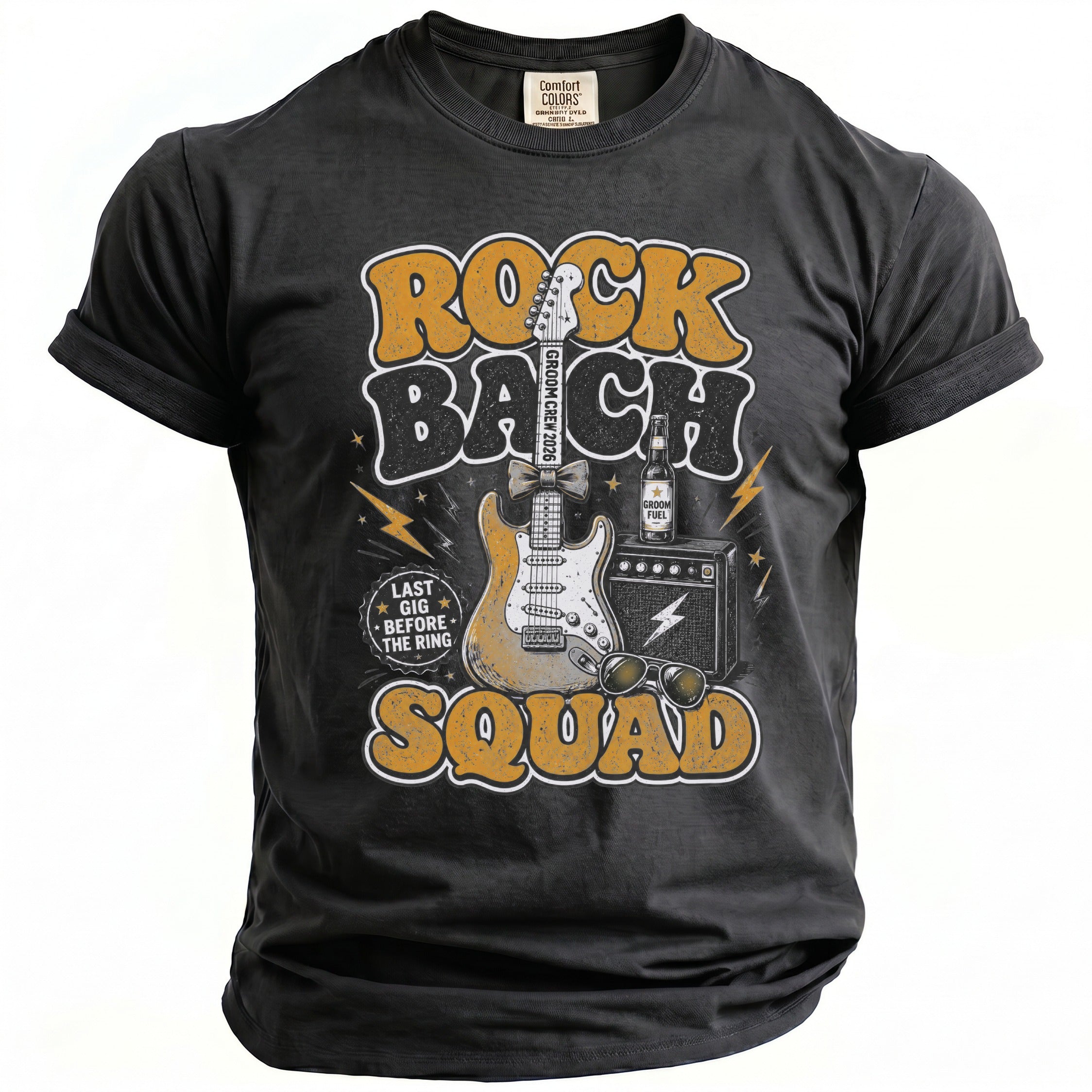 Rock Bach Squad T-Shirt - Midnight Gents
