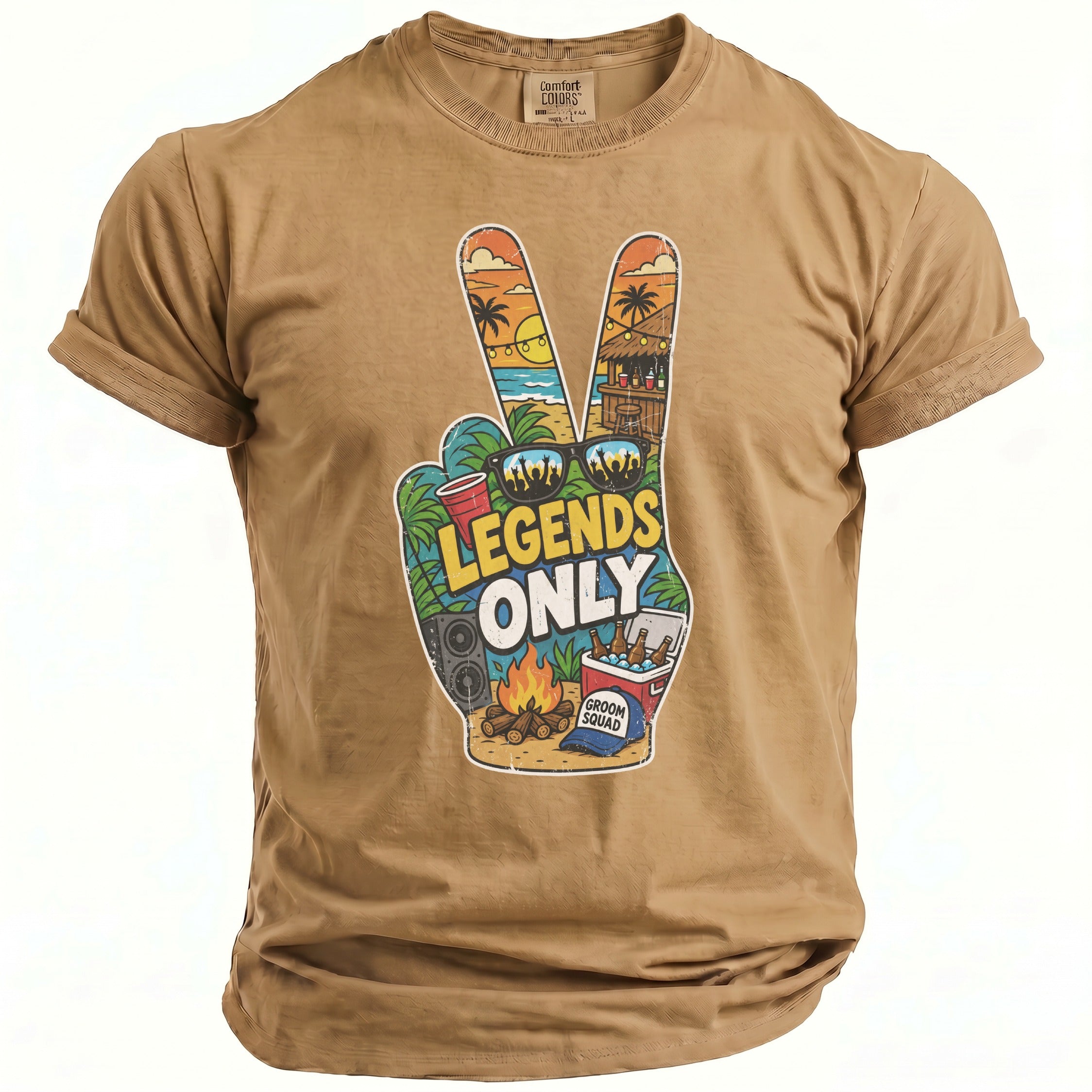 Legends Only Bachelor T-Shirt - Midnight Gents