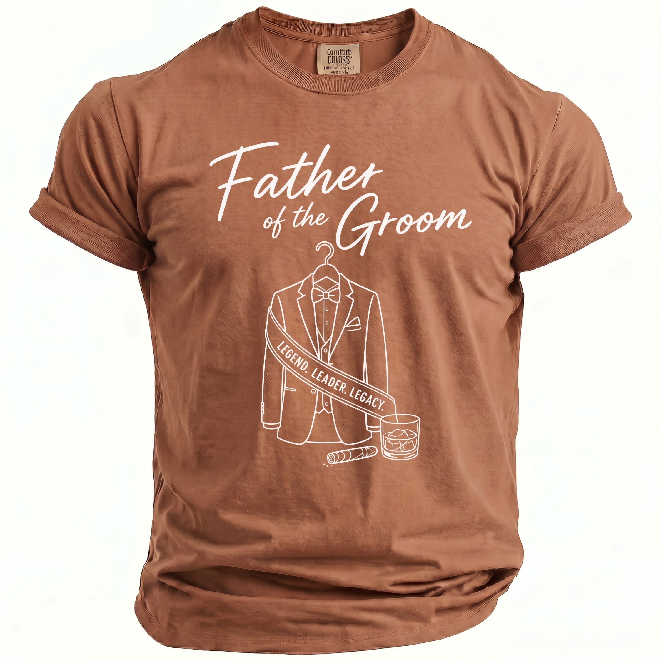 Father of Groom Legend T-Shirt - Midnight Gents