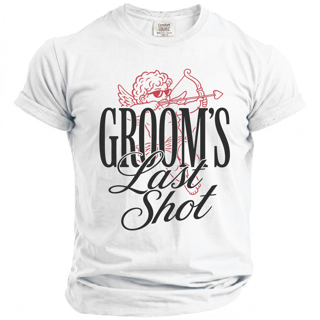Groom's Last Shot T-Shirt - Midnight Gents