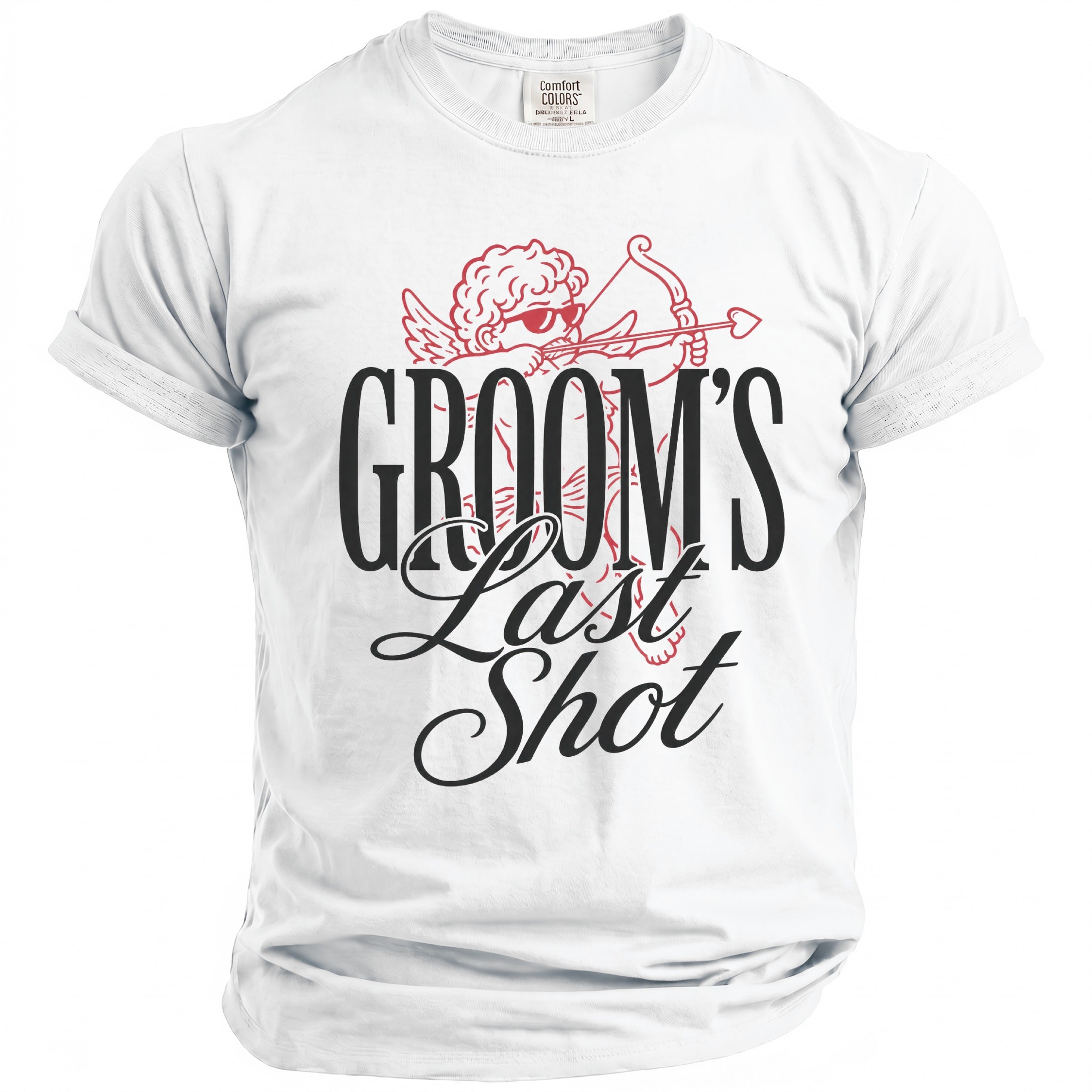Groom's Last Shot T-Shirt - Midnight Gents