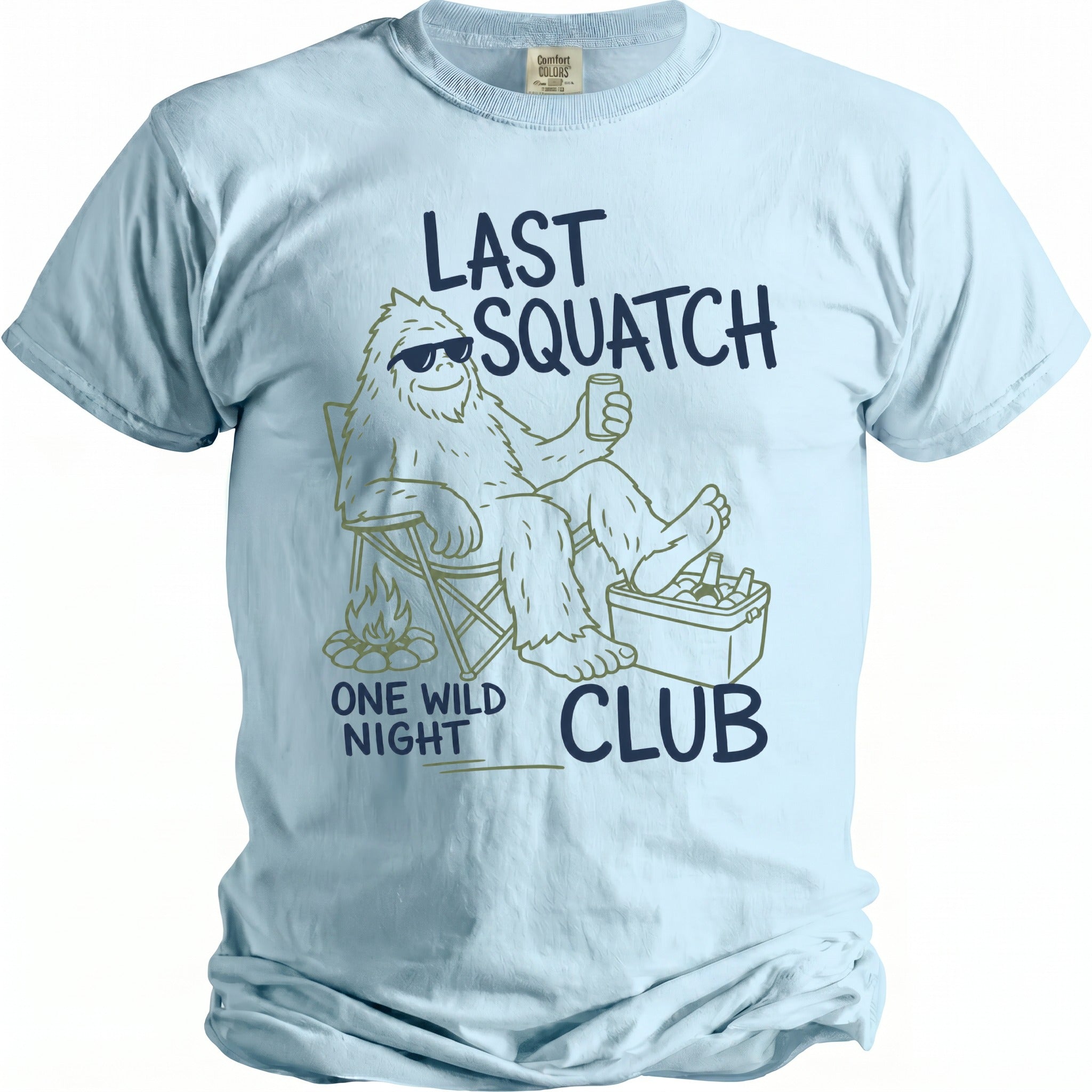 Last Squatch Bachelor Party T-Shirt - Midnight Gents