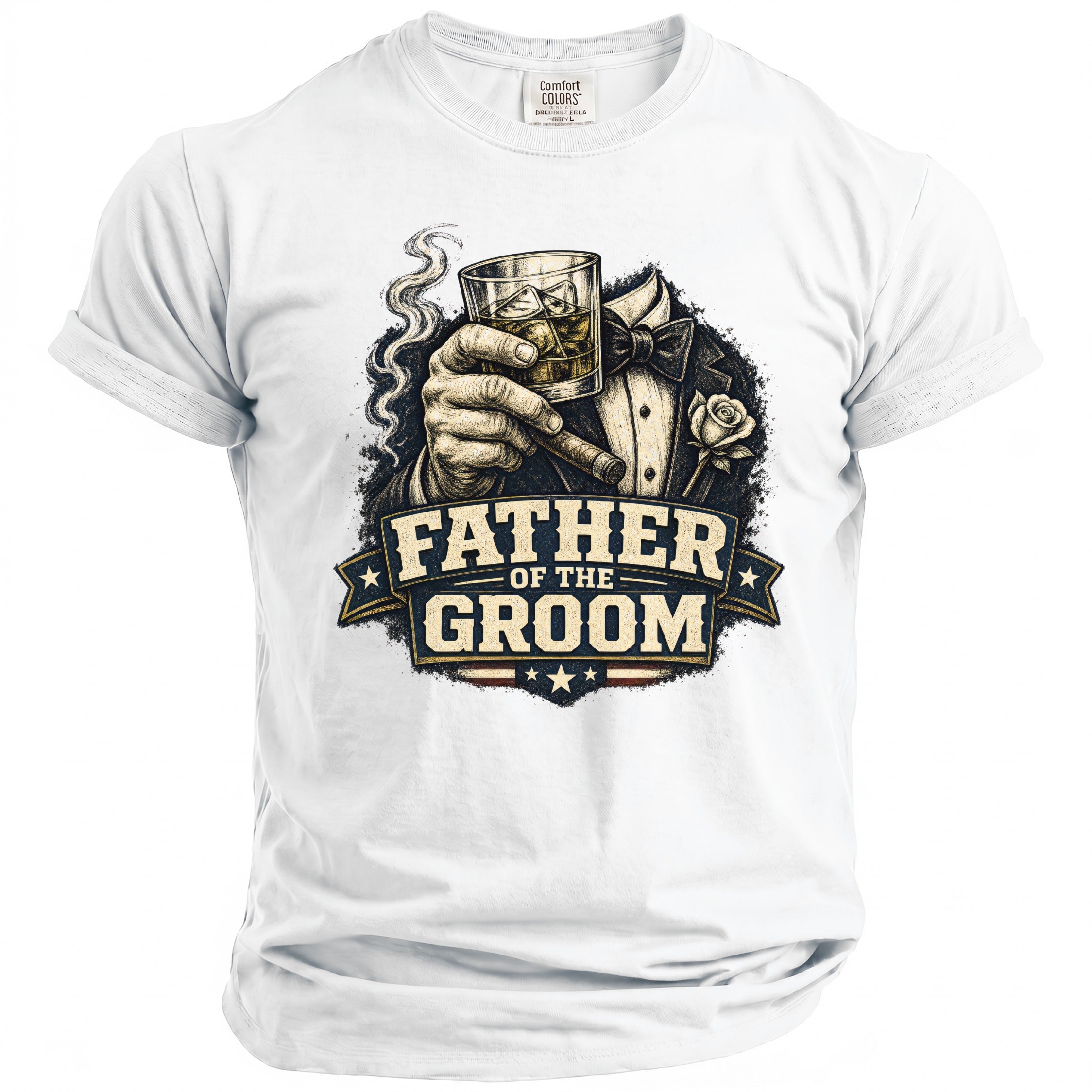 Groom's Father Party T-Shirt - Midnight Gents