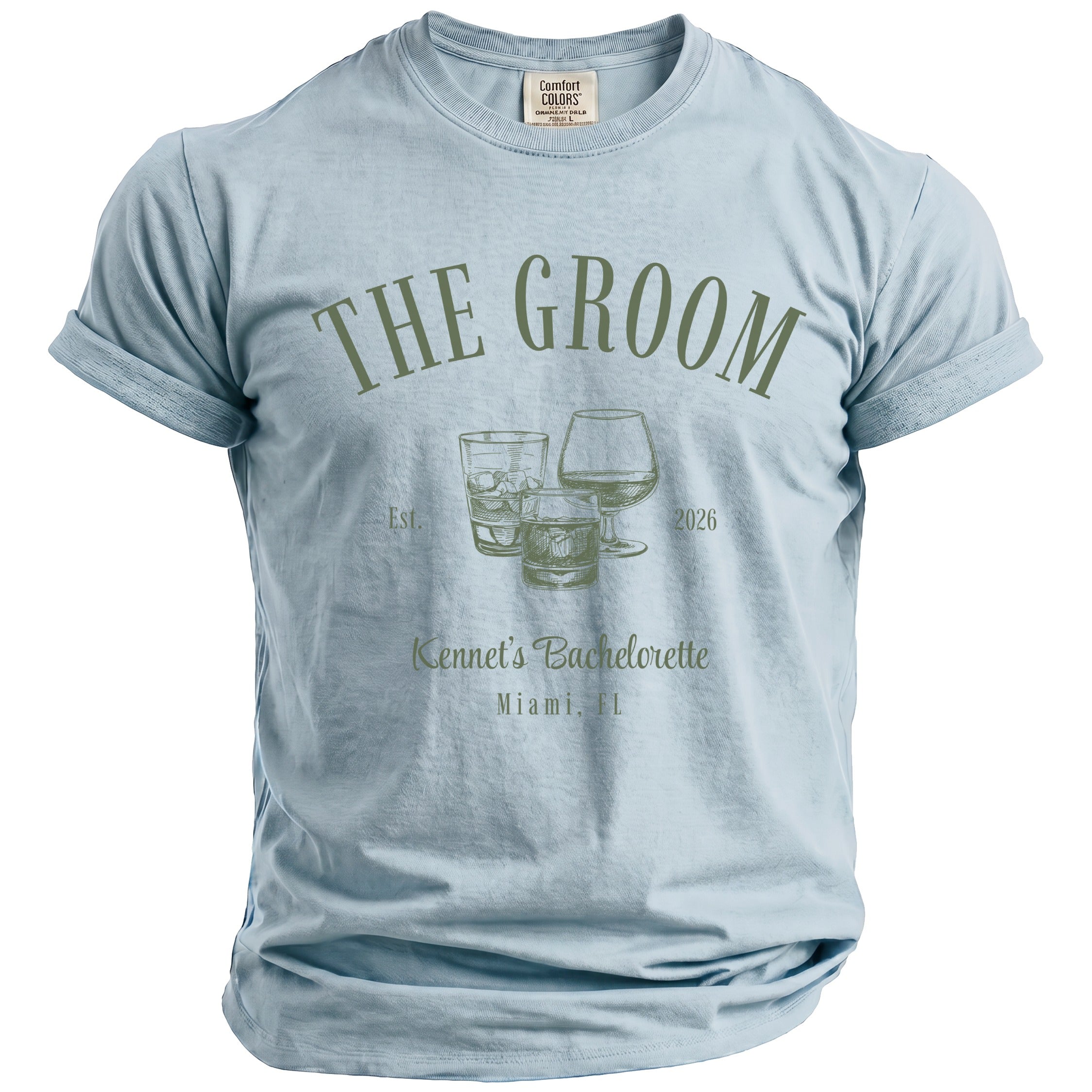 Groom & Guys Party T-Shirt - Midnight Gents