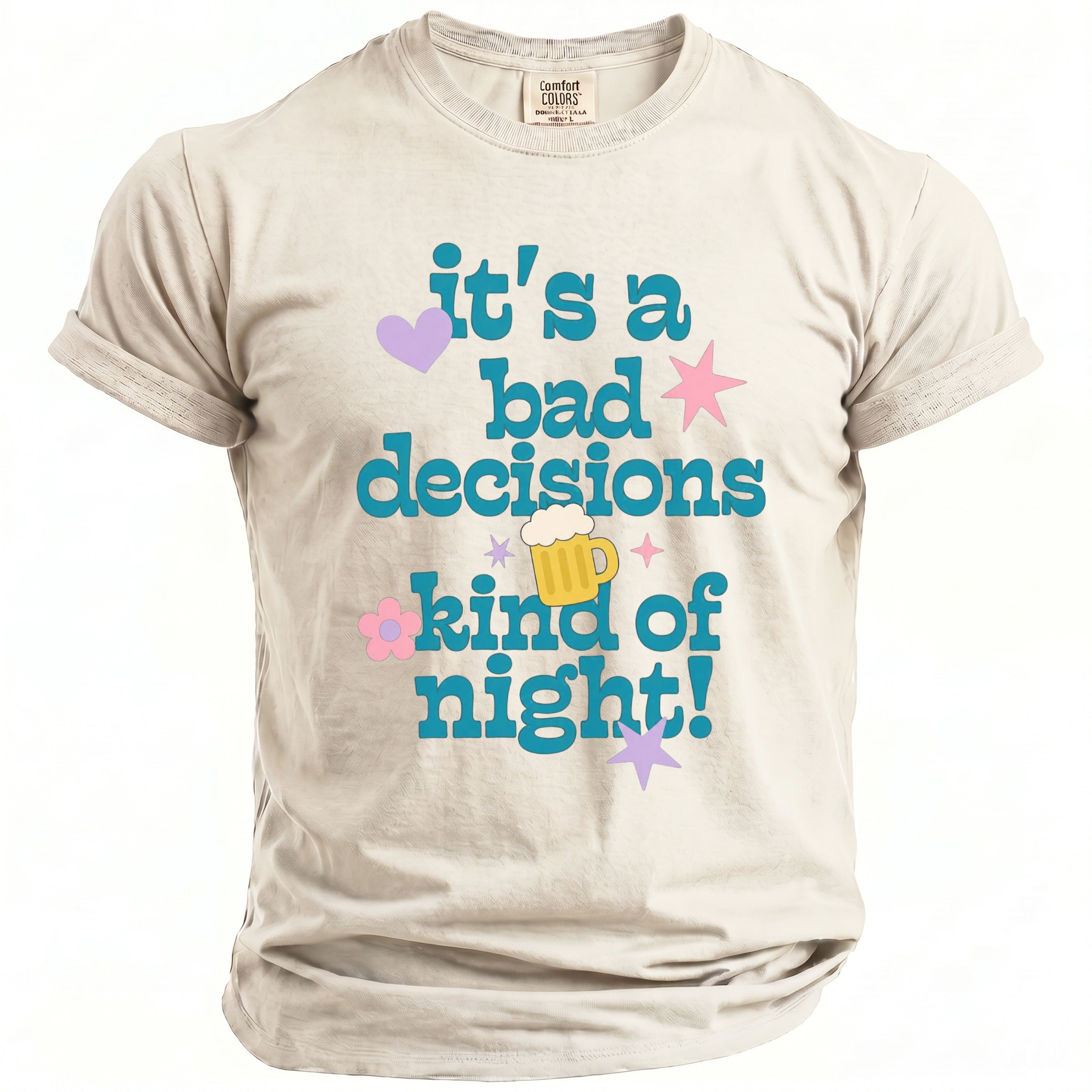 Bad Decisions T-Shirt - Midnight Gents
