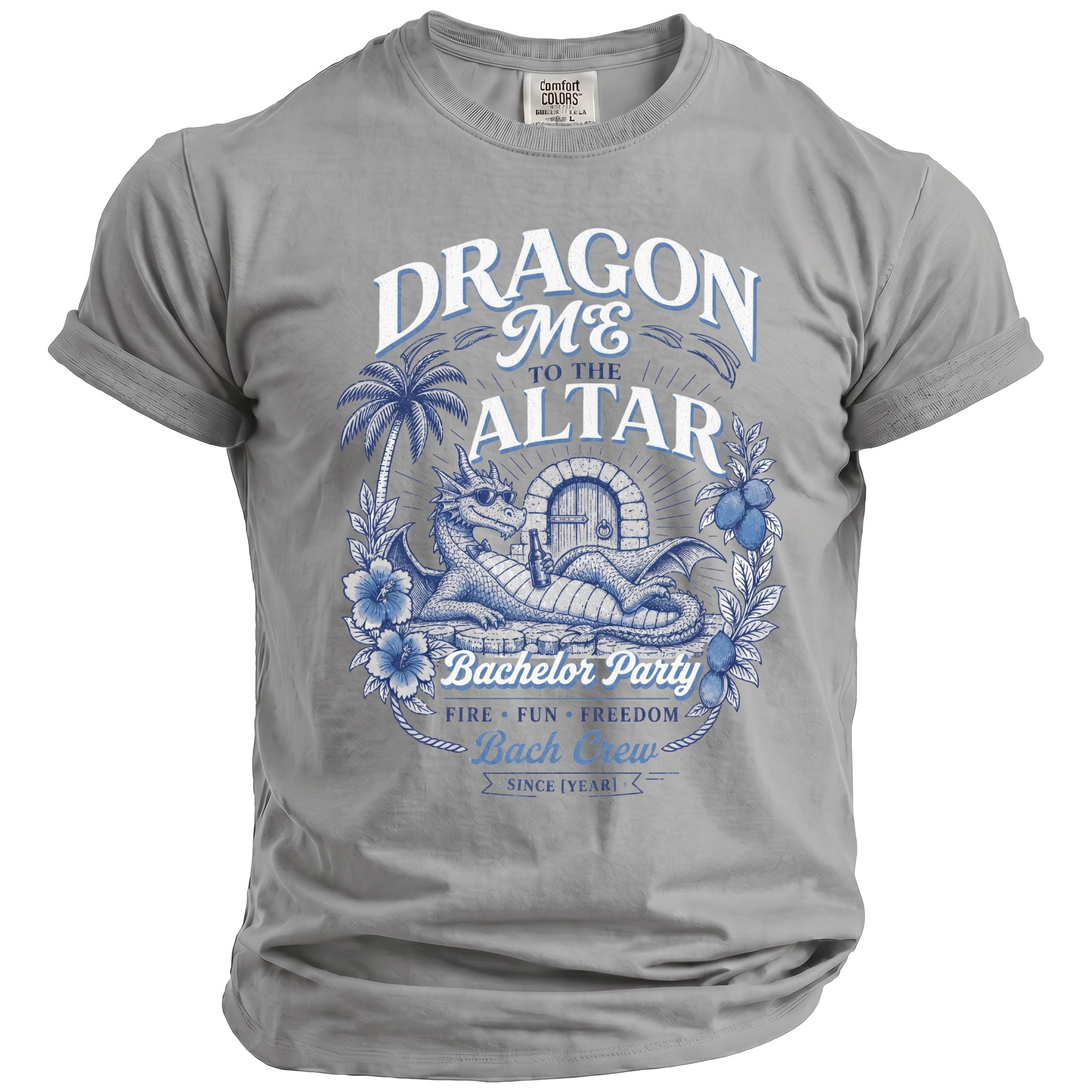 Groom's Last Roar T-Shirt - Midnight Gents