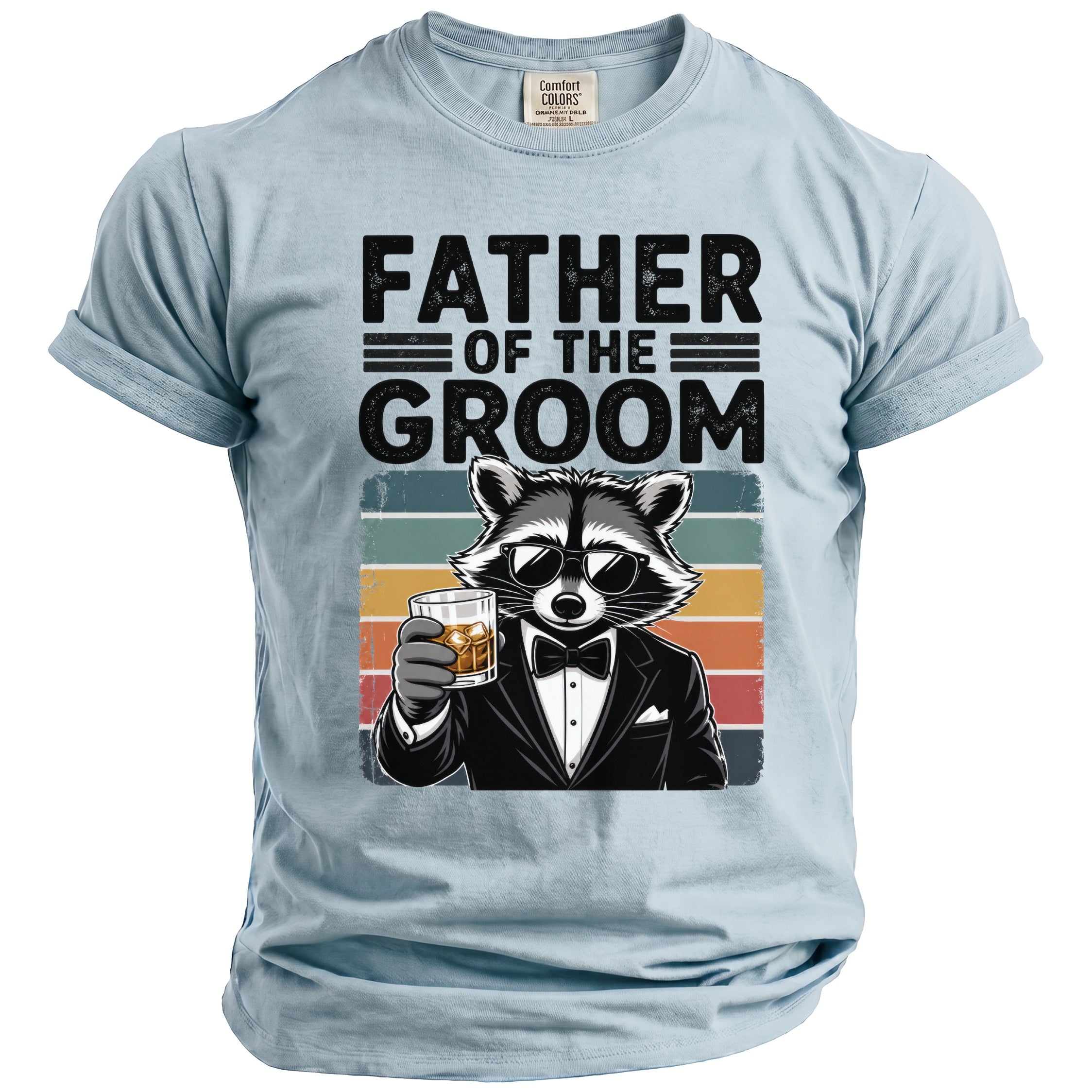Father Groom Party T-Shirt - Midnight Gents