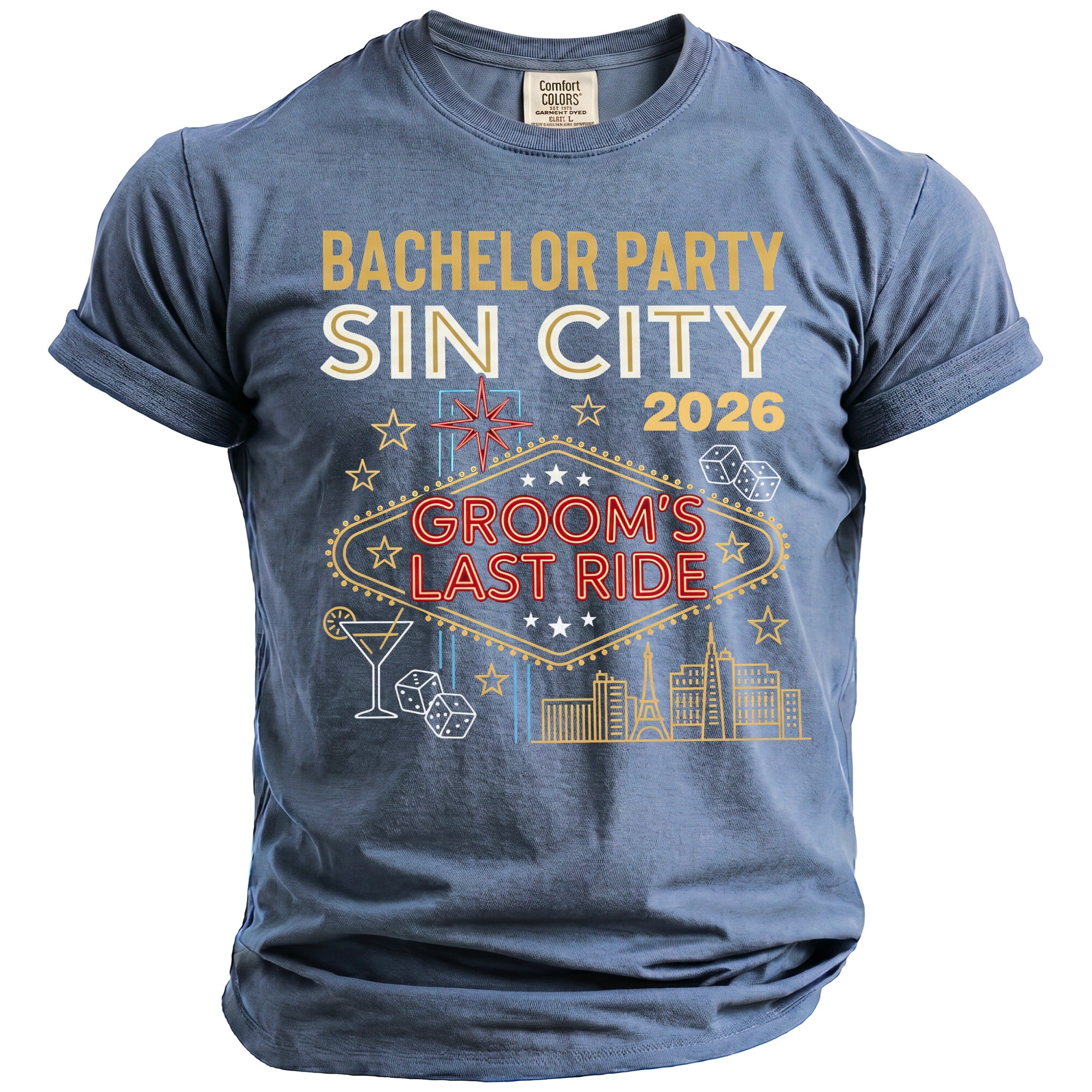 Sin City Party T-Shirt - Midnight Gents