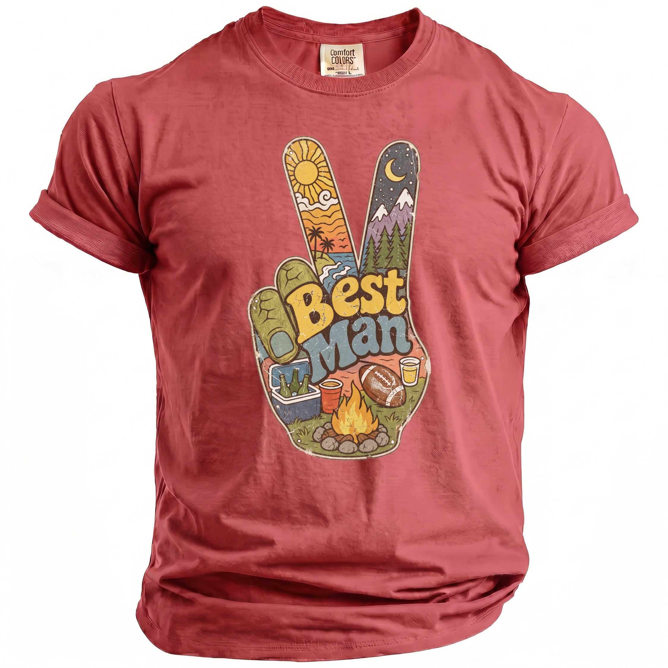 Best Man Bachelor Party Tee - Midnight Gents