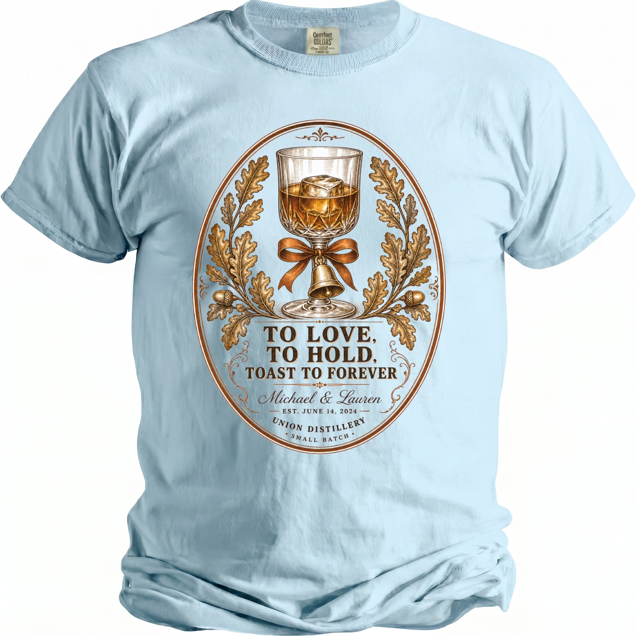 Forever Toast Whiskey T-Shirt - Midnight Gents