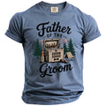 Father Groom Squad T-Shirt - Midnight Gents