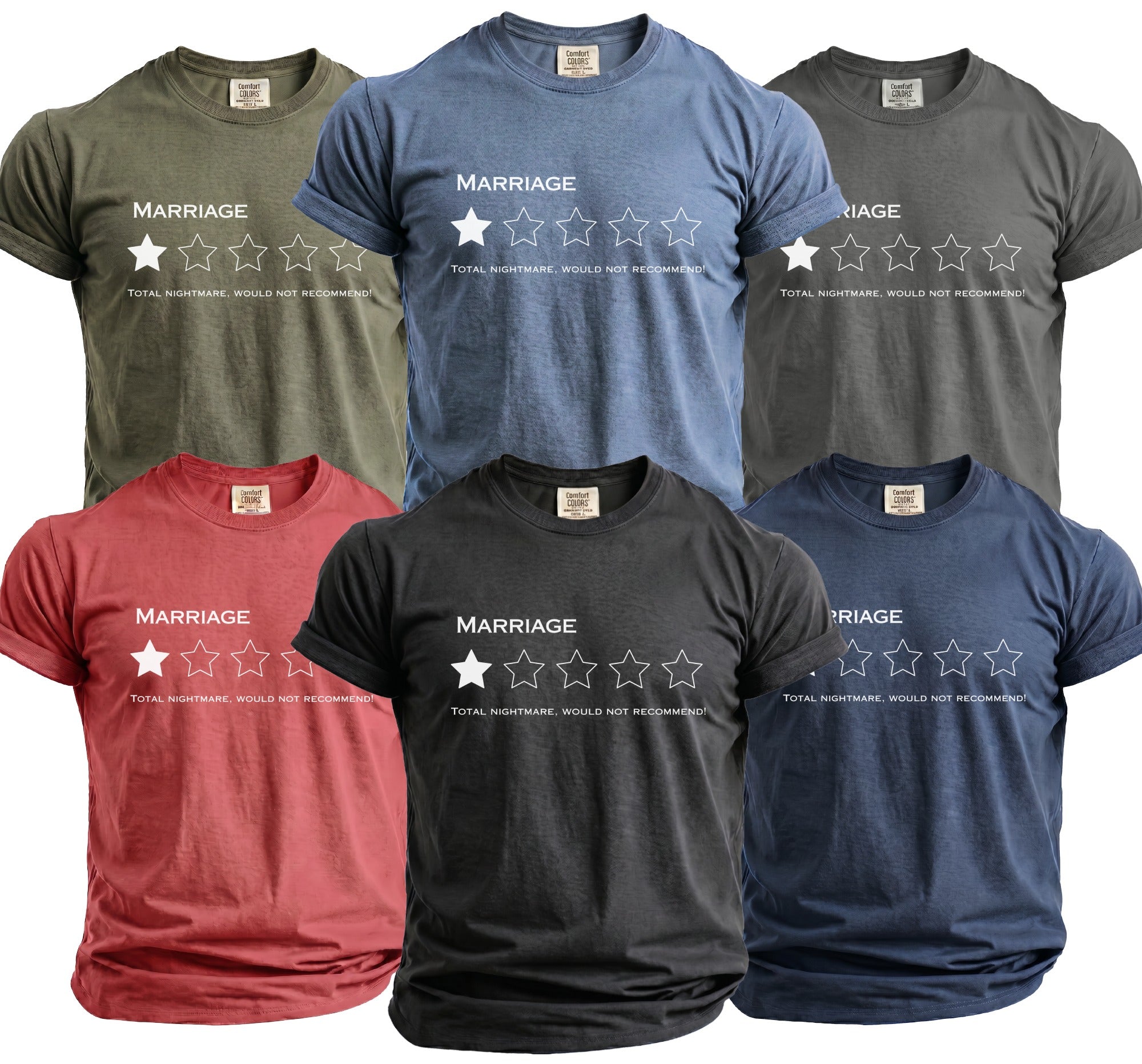Bad Review T-Shirt - Midnight Gents