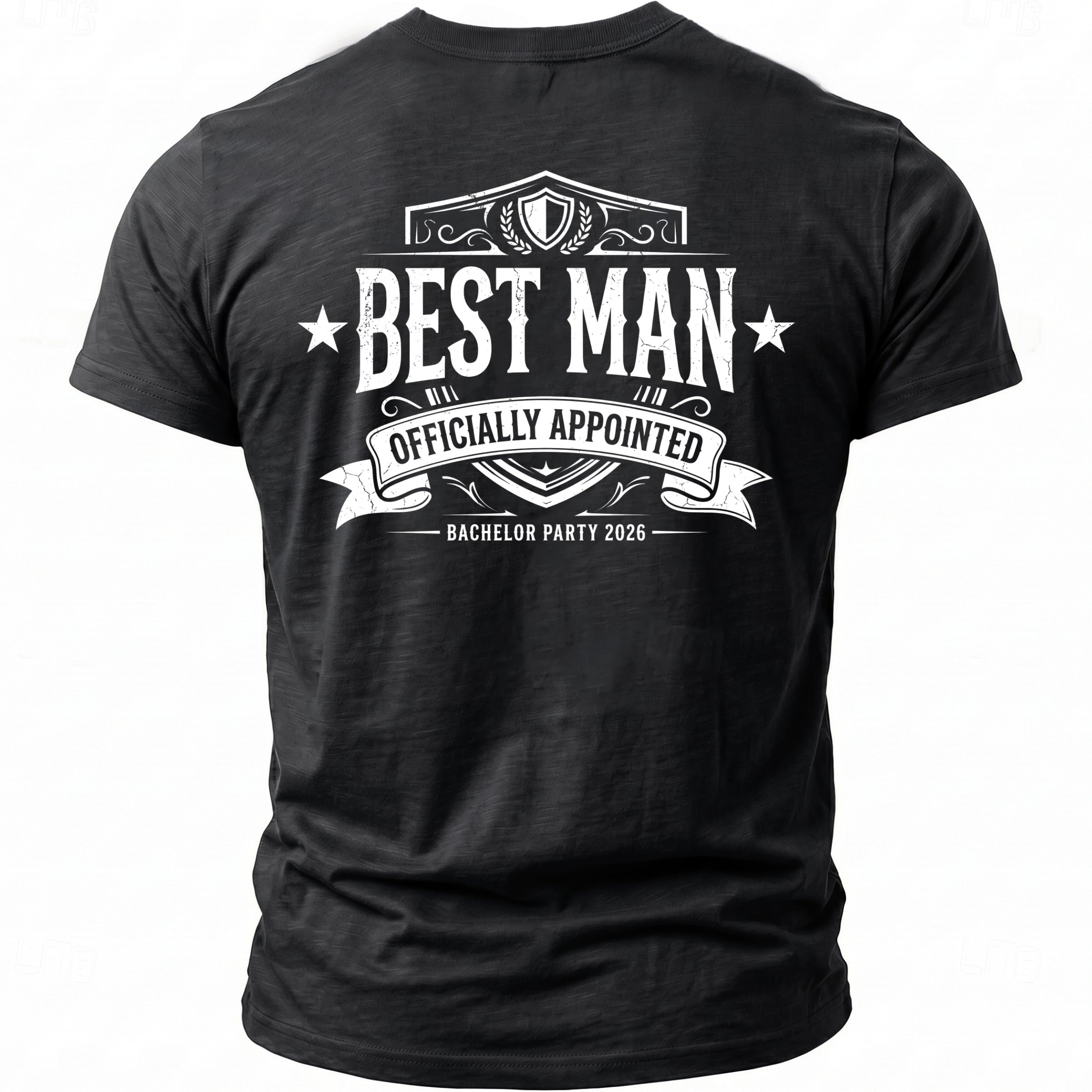 Elite Best Man T-Shirt - Midnight Gents