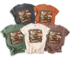 T-shirts with "The Final Countdown" graphic featuring a bull skull, dice, and cards.