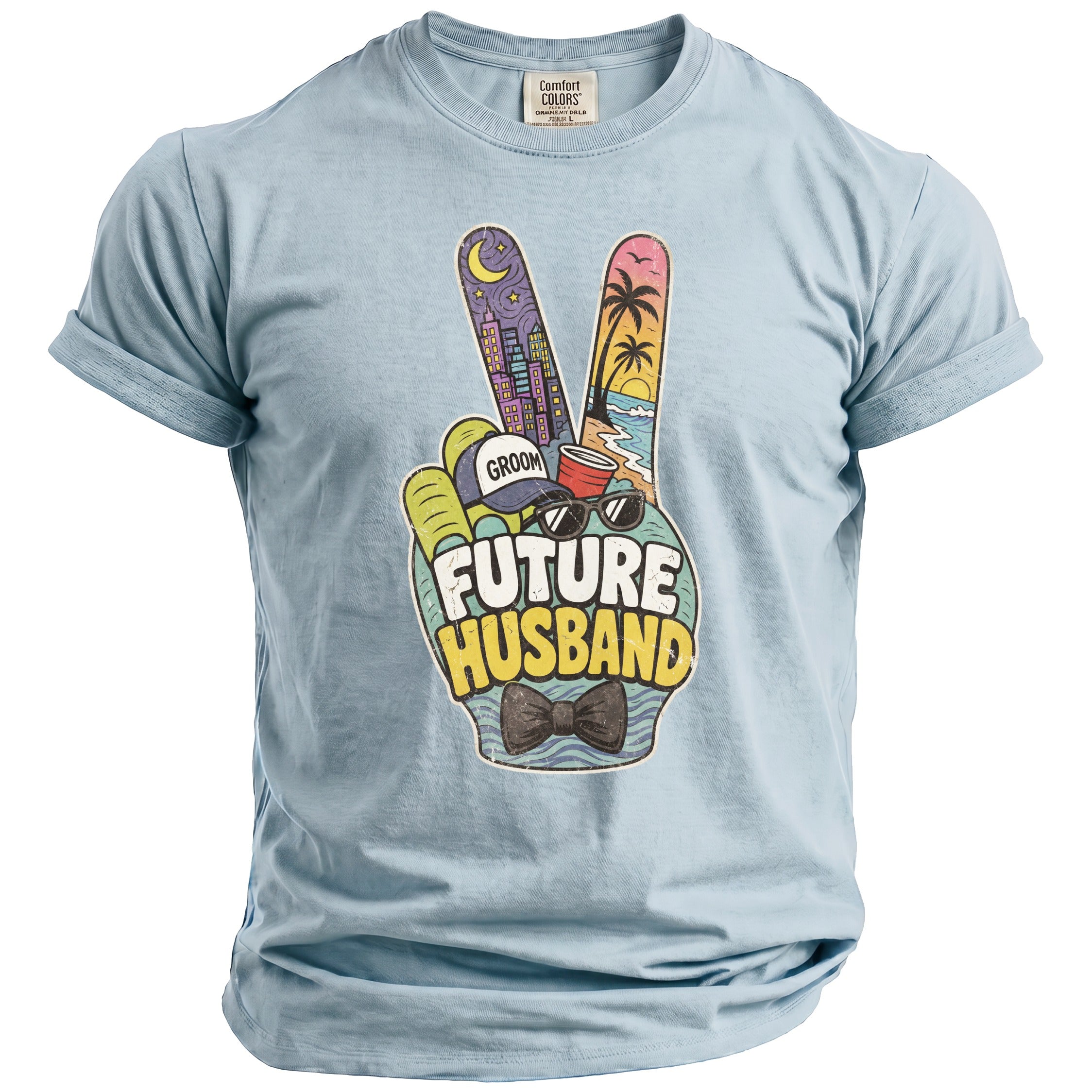 Groom Bachelor Party T-Shirt - Midnight Gents