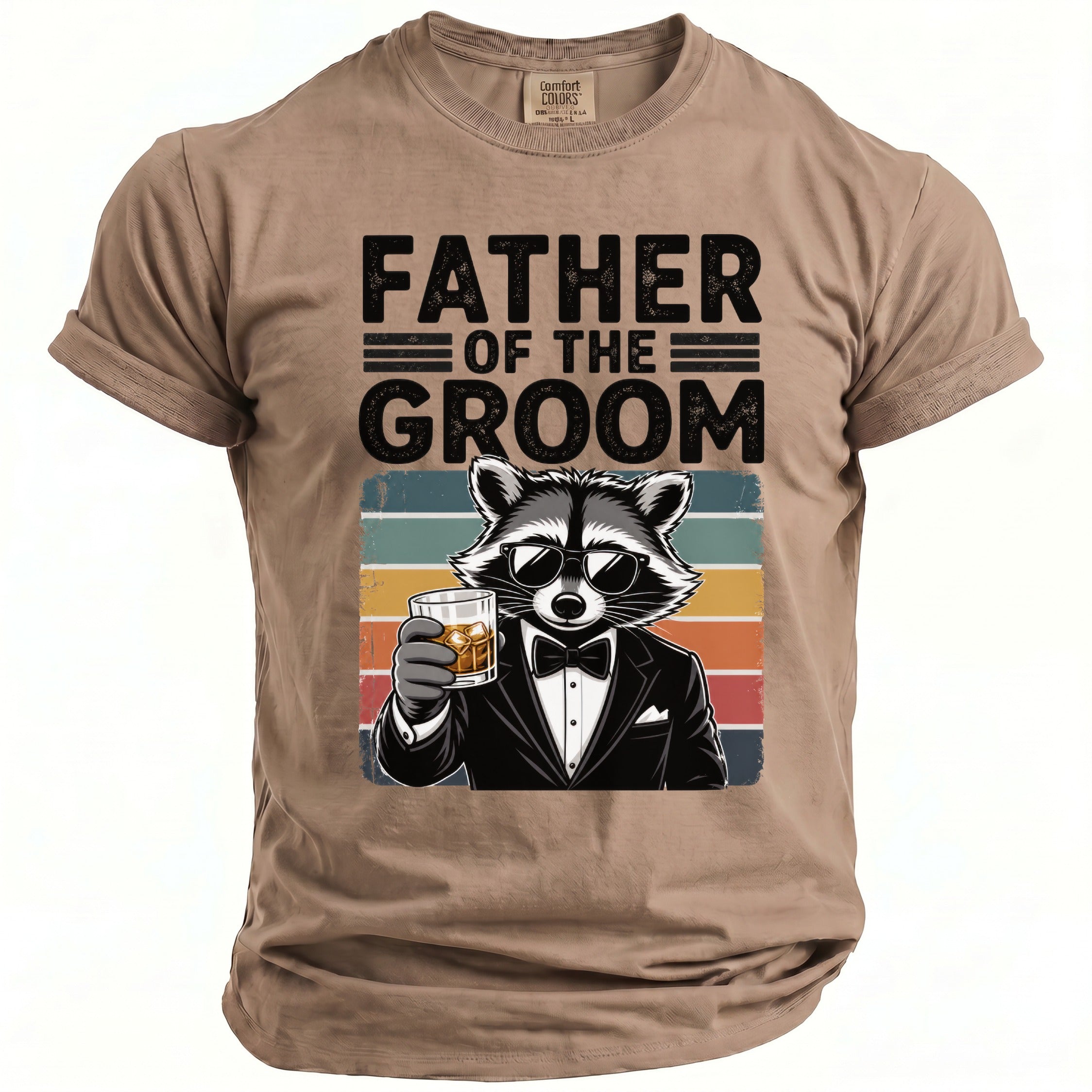 Father Groom Party T-Shirt - Midnight Gents