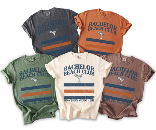 Beach Club T-Shirt - Midnight Gents