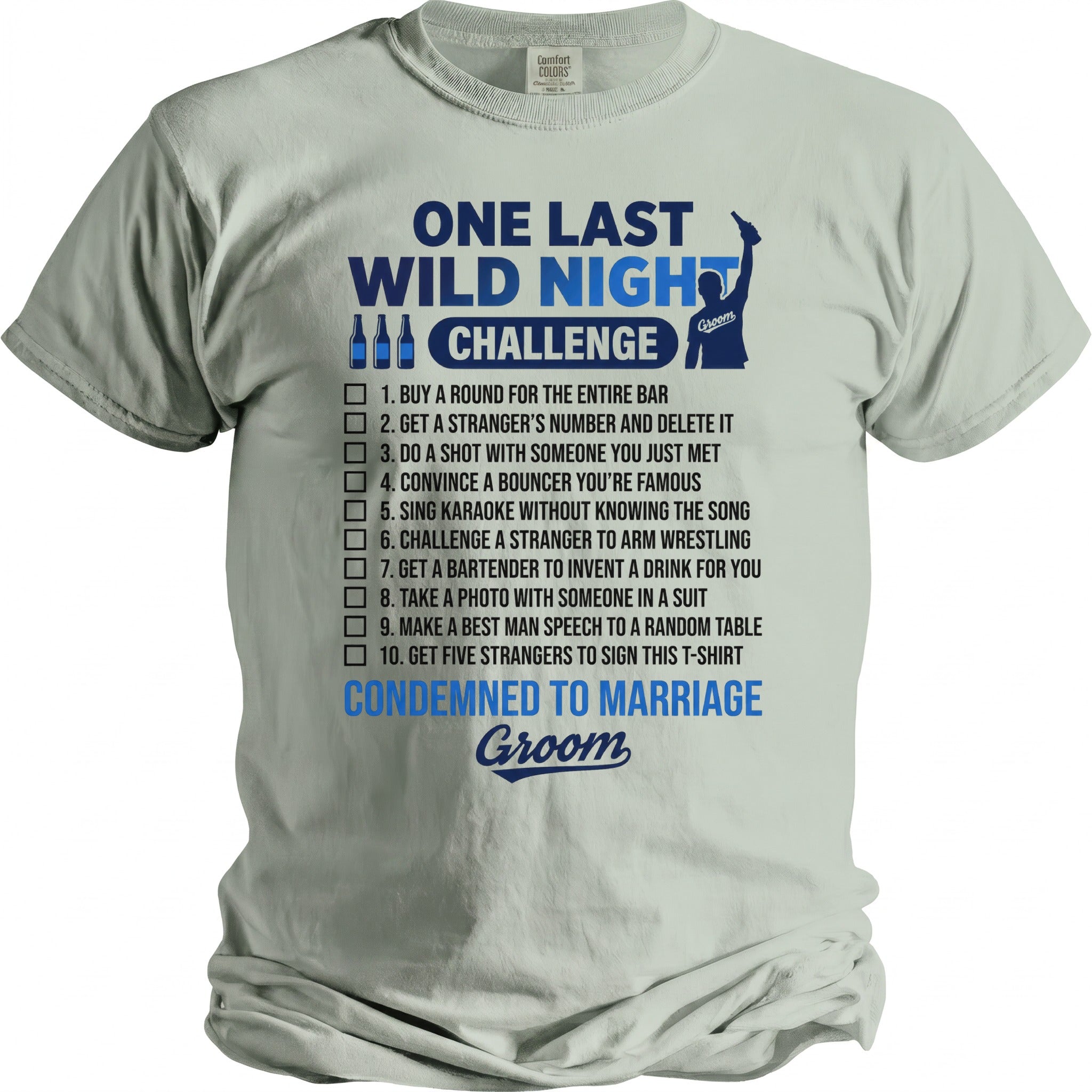 Last Wild Night Challenge Tee - Midnight Gents