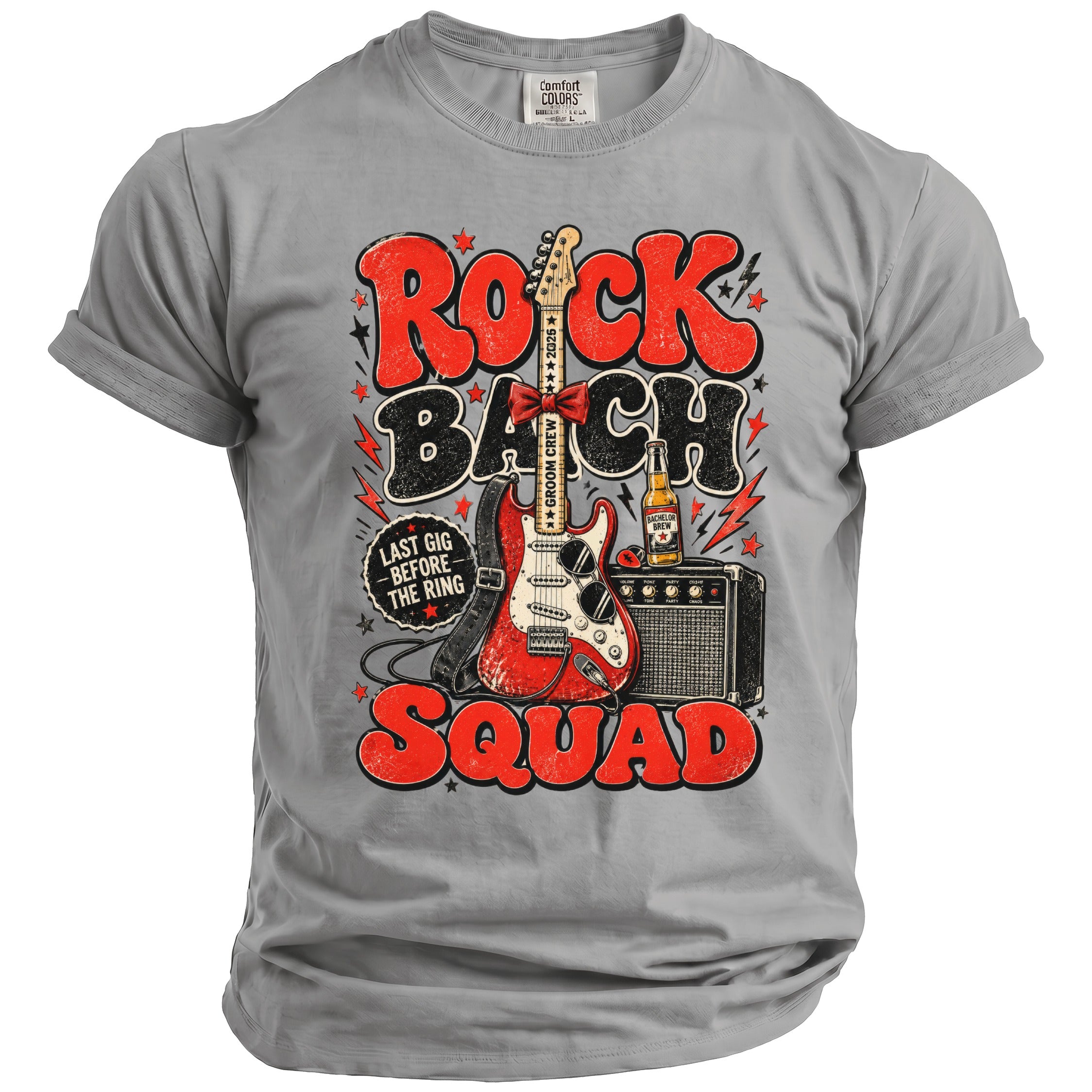 Rock Bach Squad Tee - Midnight Gents