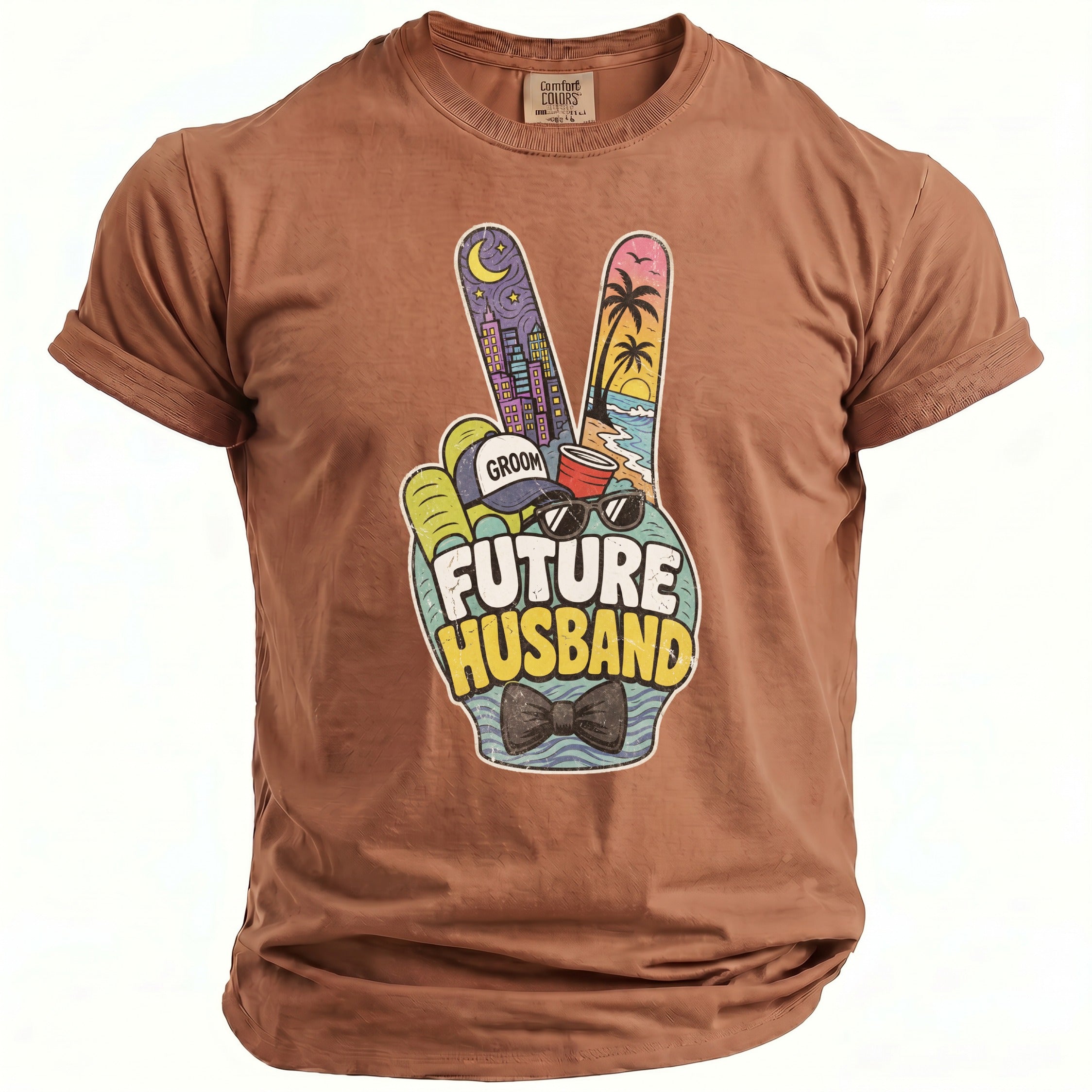 Groom Bachelor Party T-Shirt - Midnight Gents
