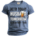 Beer Today Husband T-Shirt - Midnight Gents