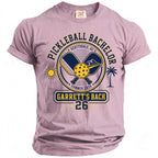 Pickleball Bachelor graphic tee with Scottsdale, AZ and Garrett's Bach 26.