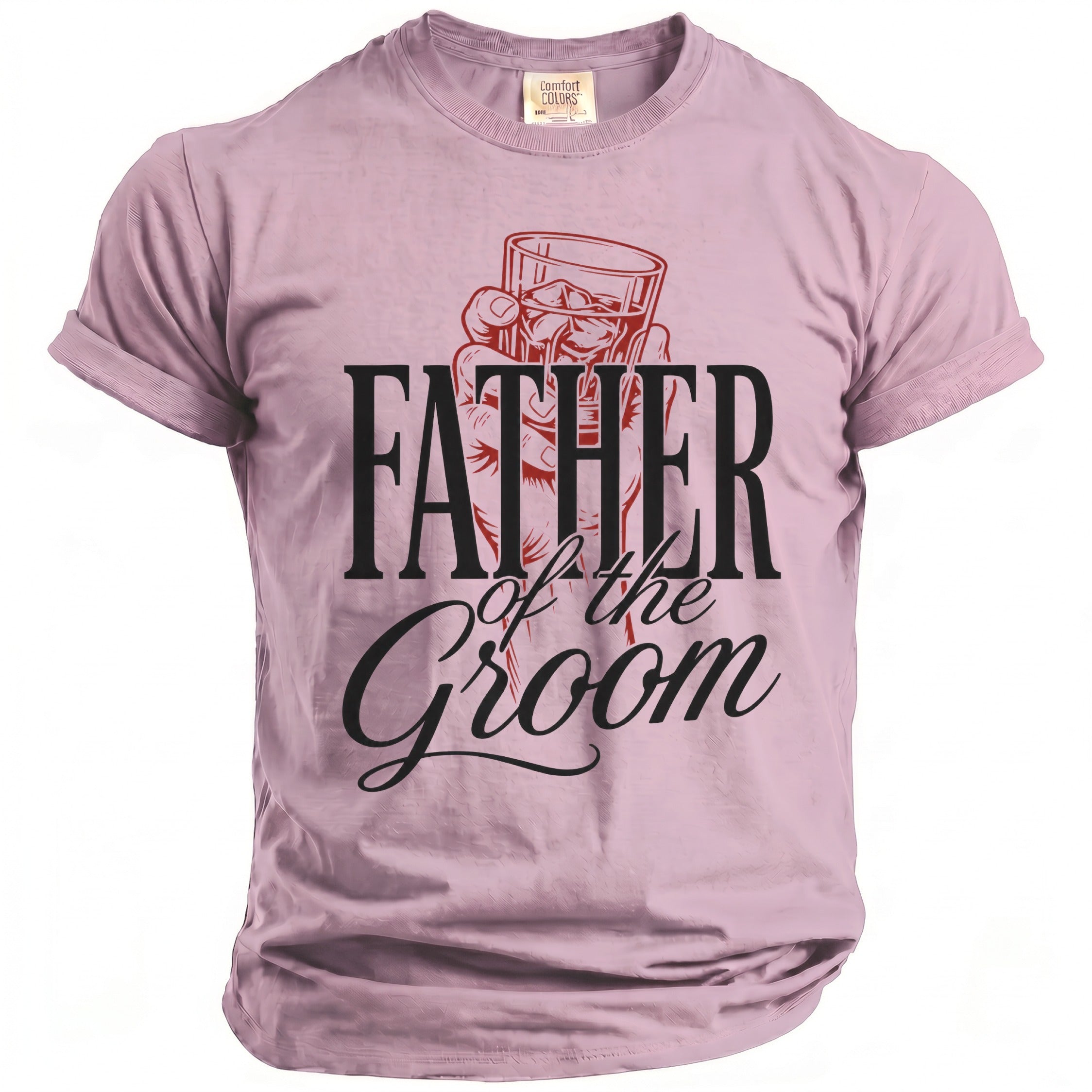 Father Groom Whiskey T-Shirt - Midnight Gents