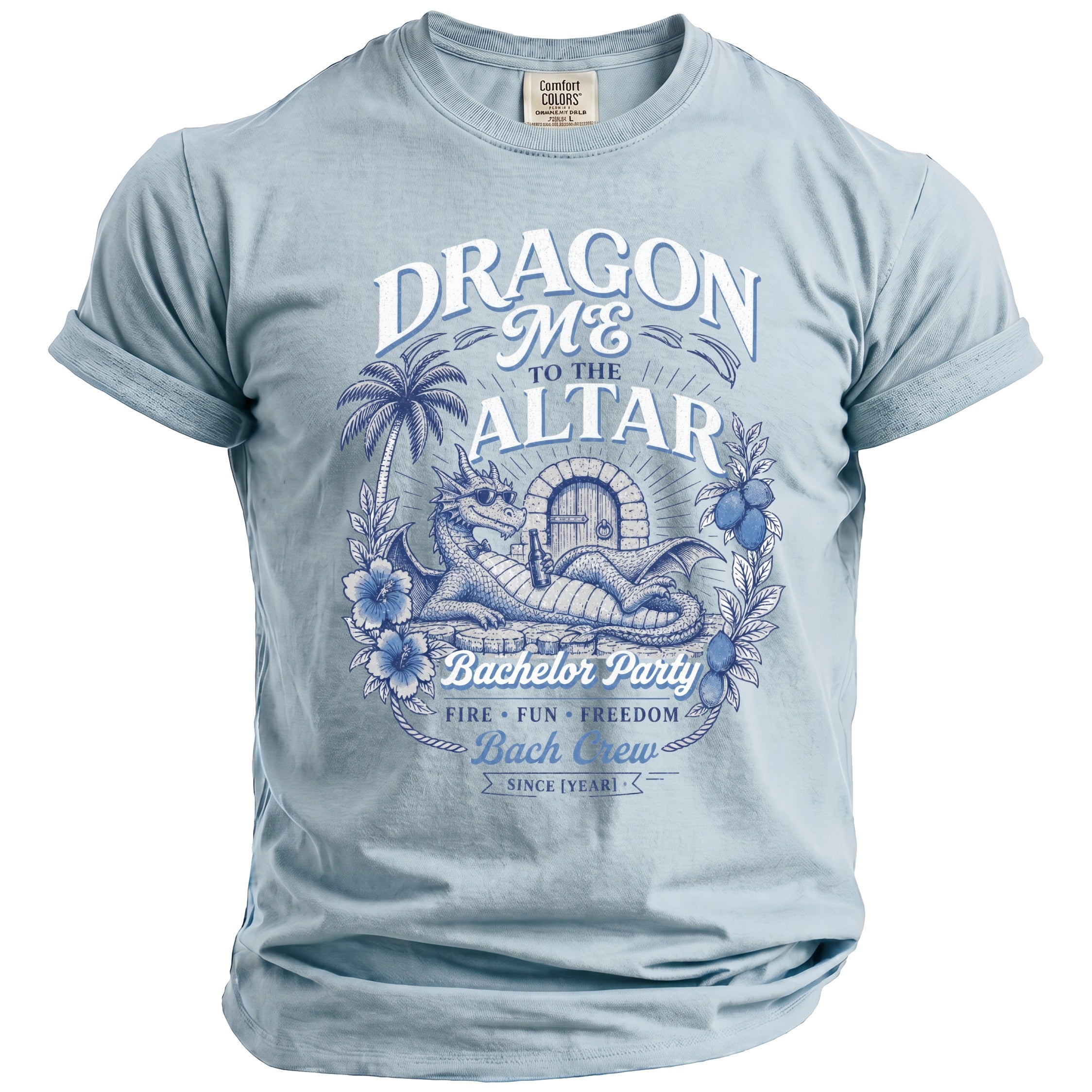 Groom's Last Roar T-Shirt - Midnight Gents