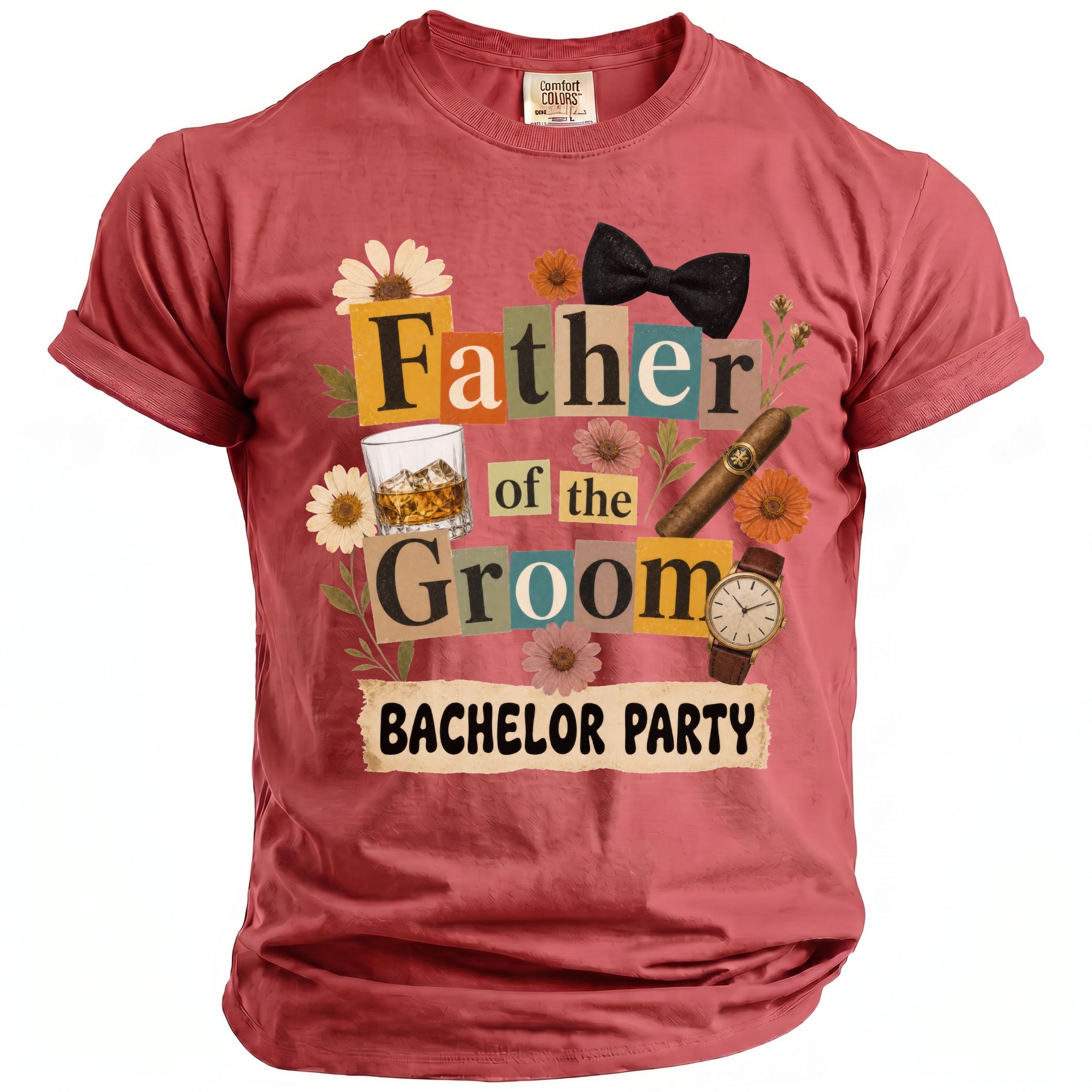 Father of Groom T-Shirt - Midnight Gents