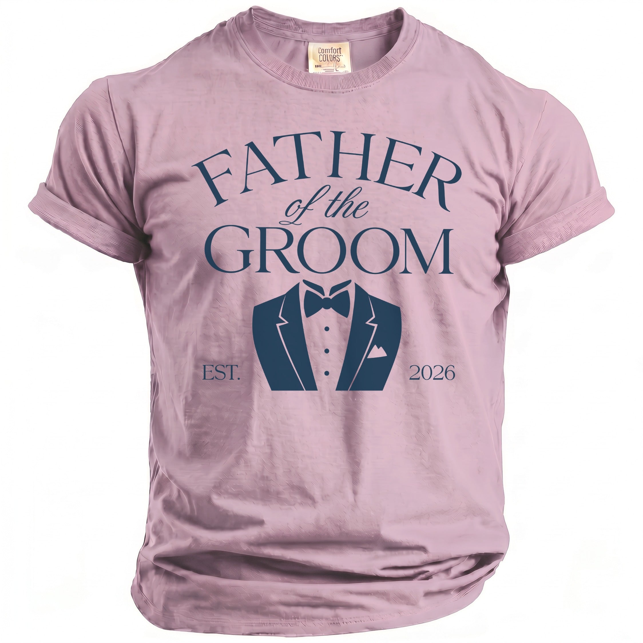 Father Groom Tuxedo T-Shirt - Midnight Gents