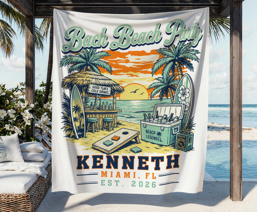 Beach Vibes Tapestry - Midnight Gents