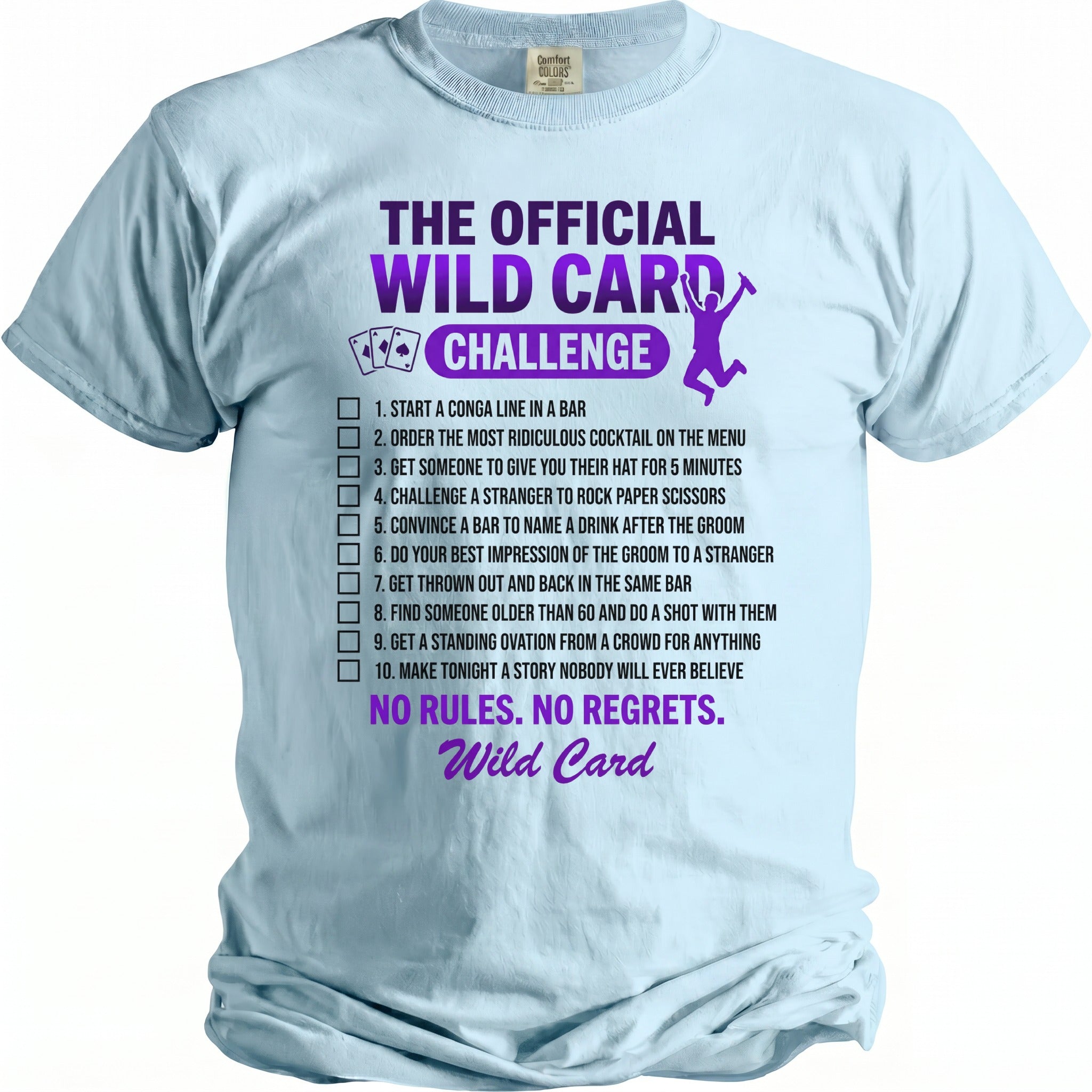 Wild Card Challenge T-Shirt - Midnight Gents
