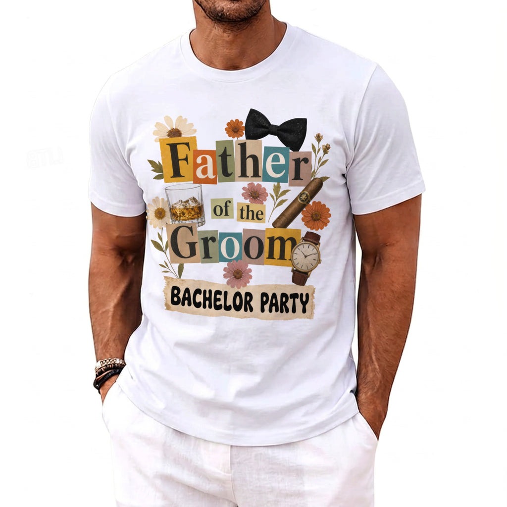 Father of Groom T-Shirt - Midnight Gents