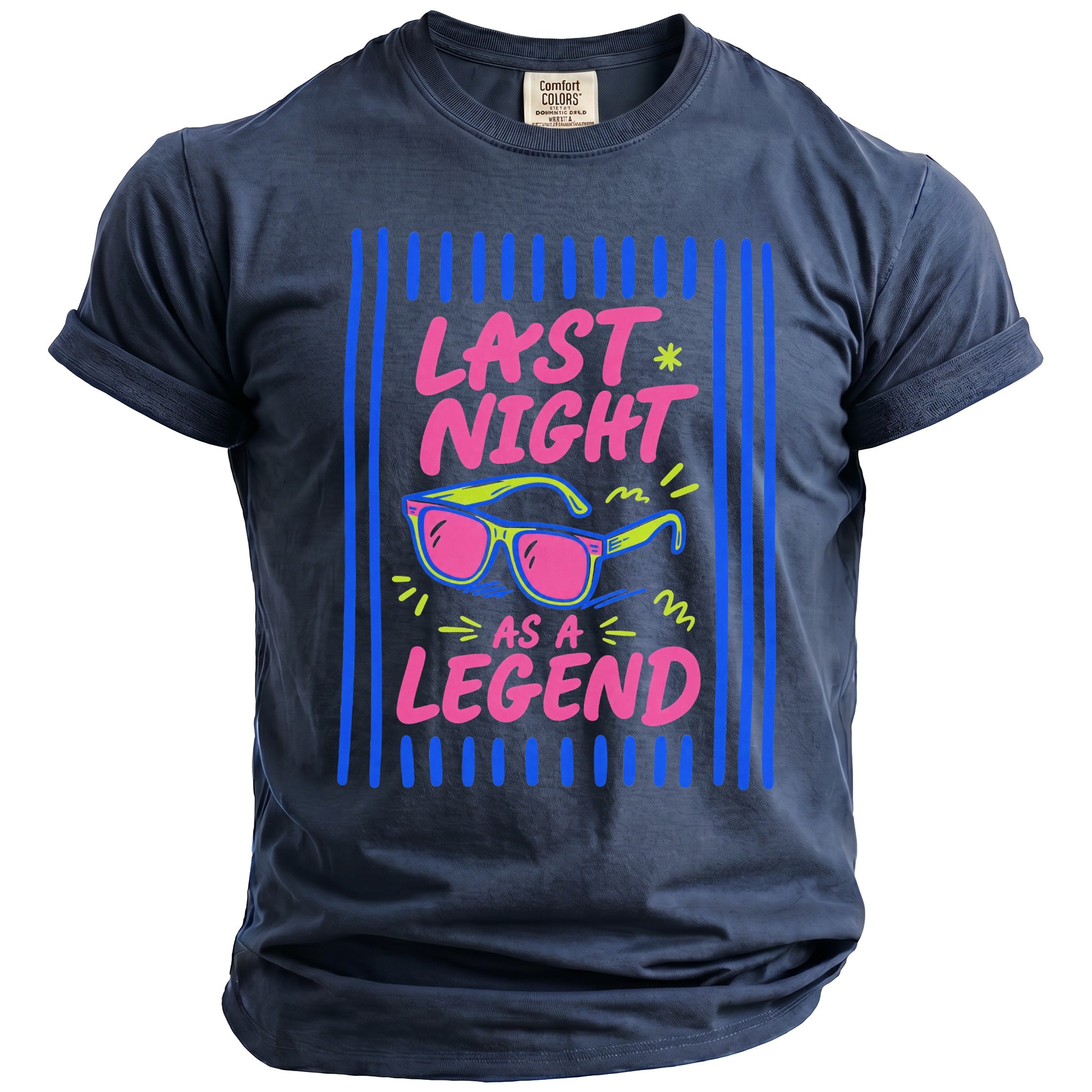 Party Legend Bachelor T-Shirt - Midnight Gents