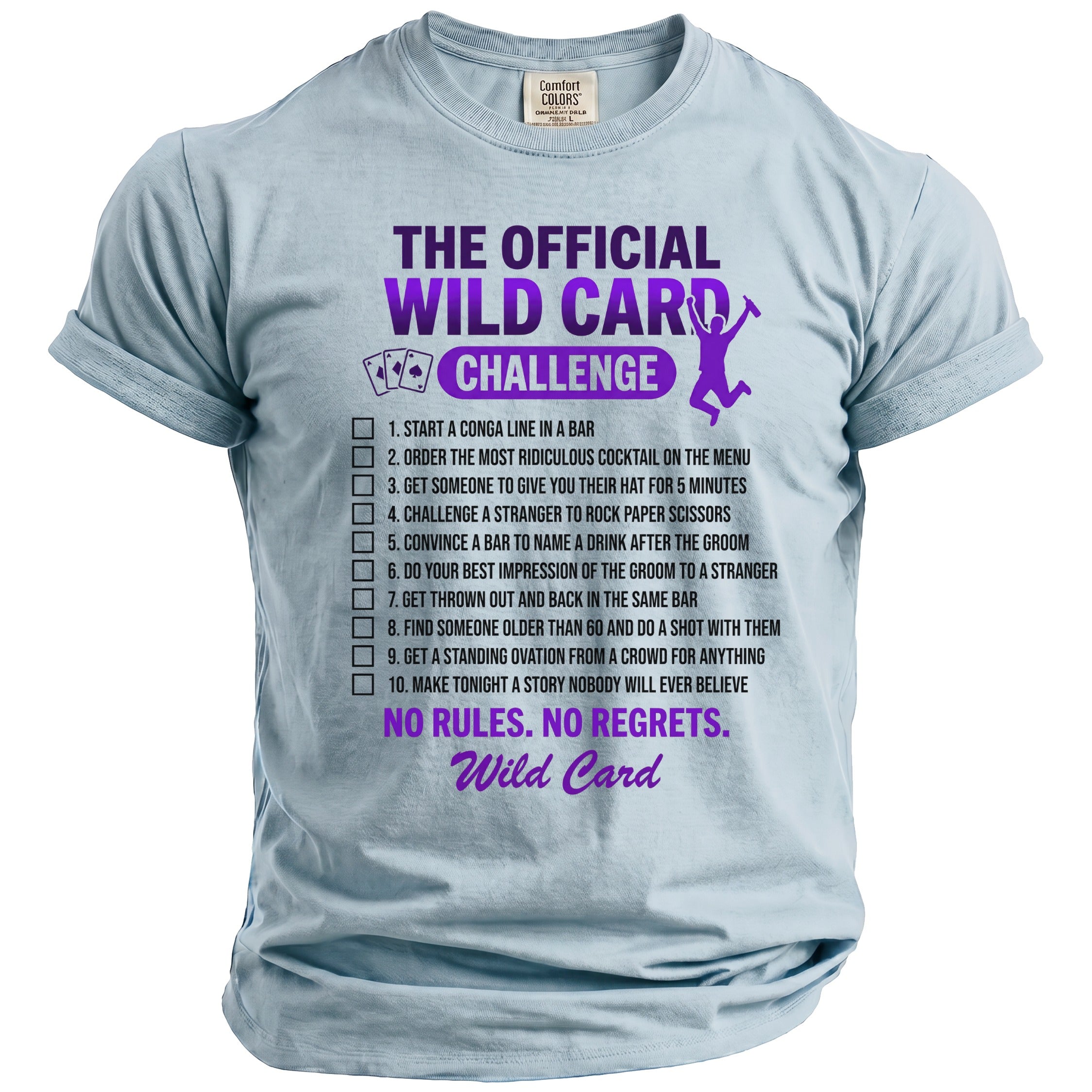 Wild Card Challenge T-Shirt - Midnight Gents