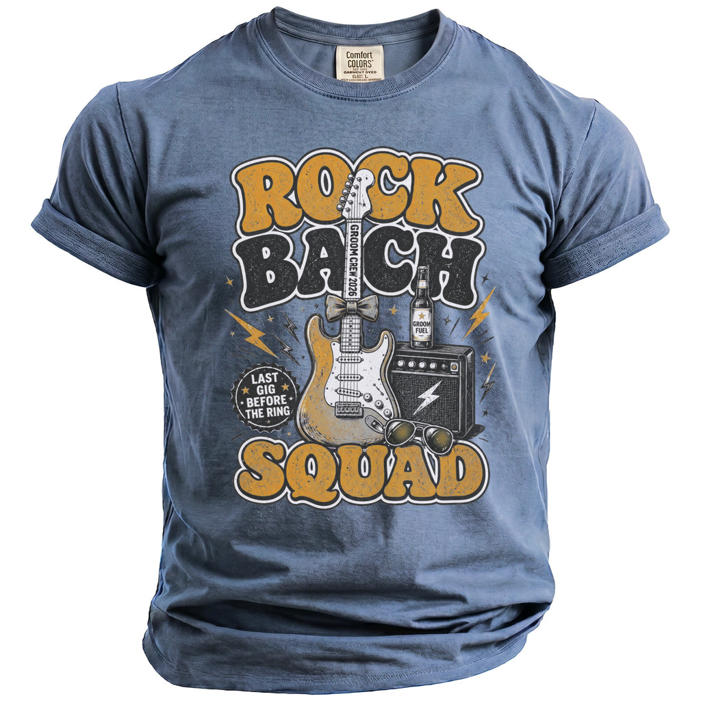 Rock Bach Squad T-Shirt - Midnight Gents