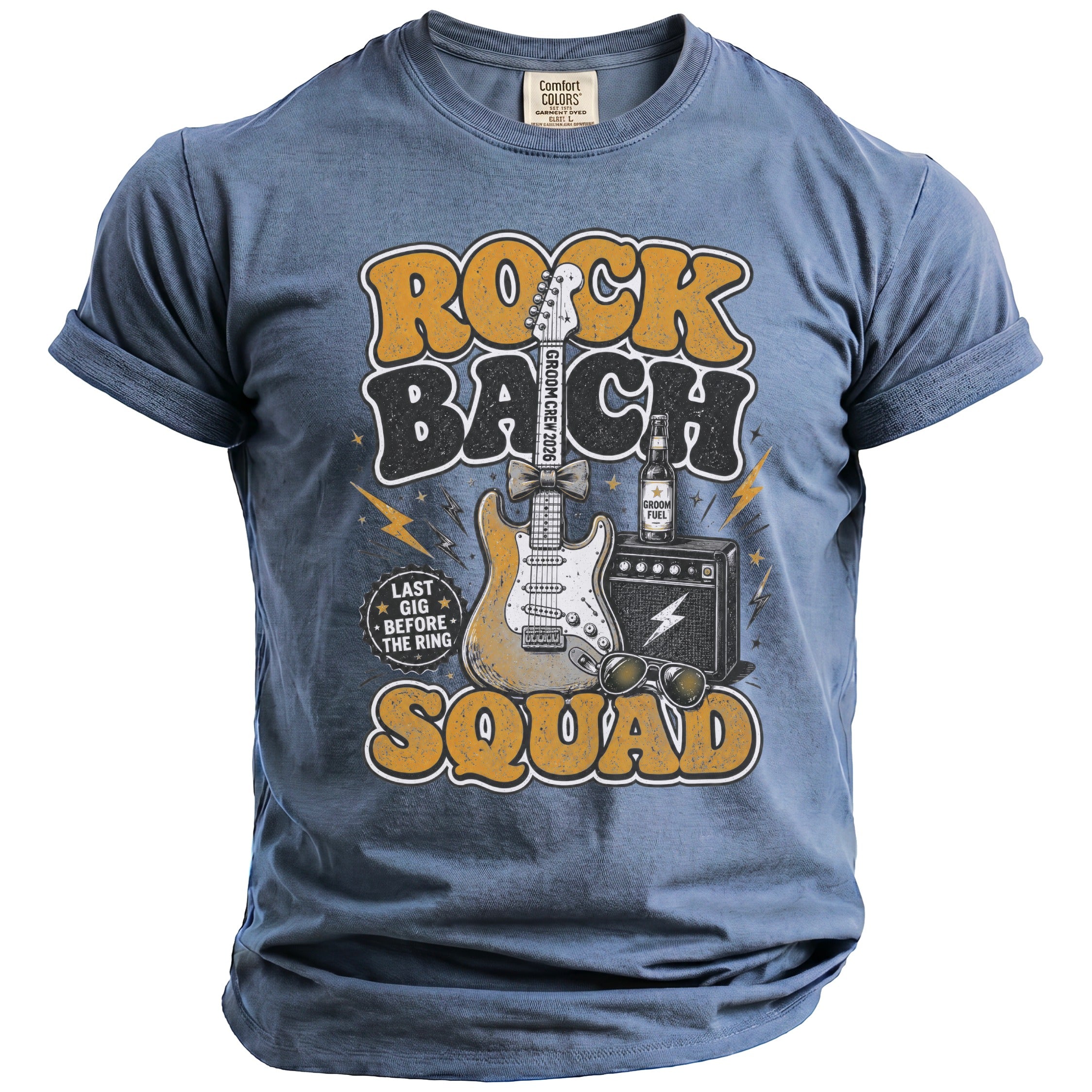 Rock Bach Squad T-Shirt - Midnight Gents