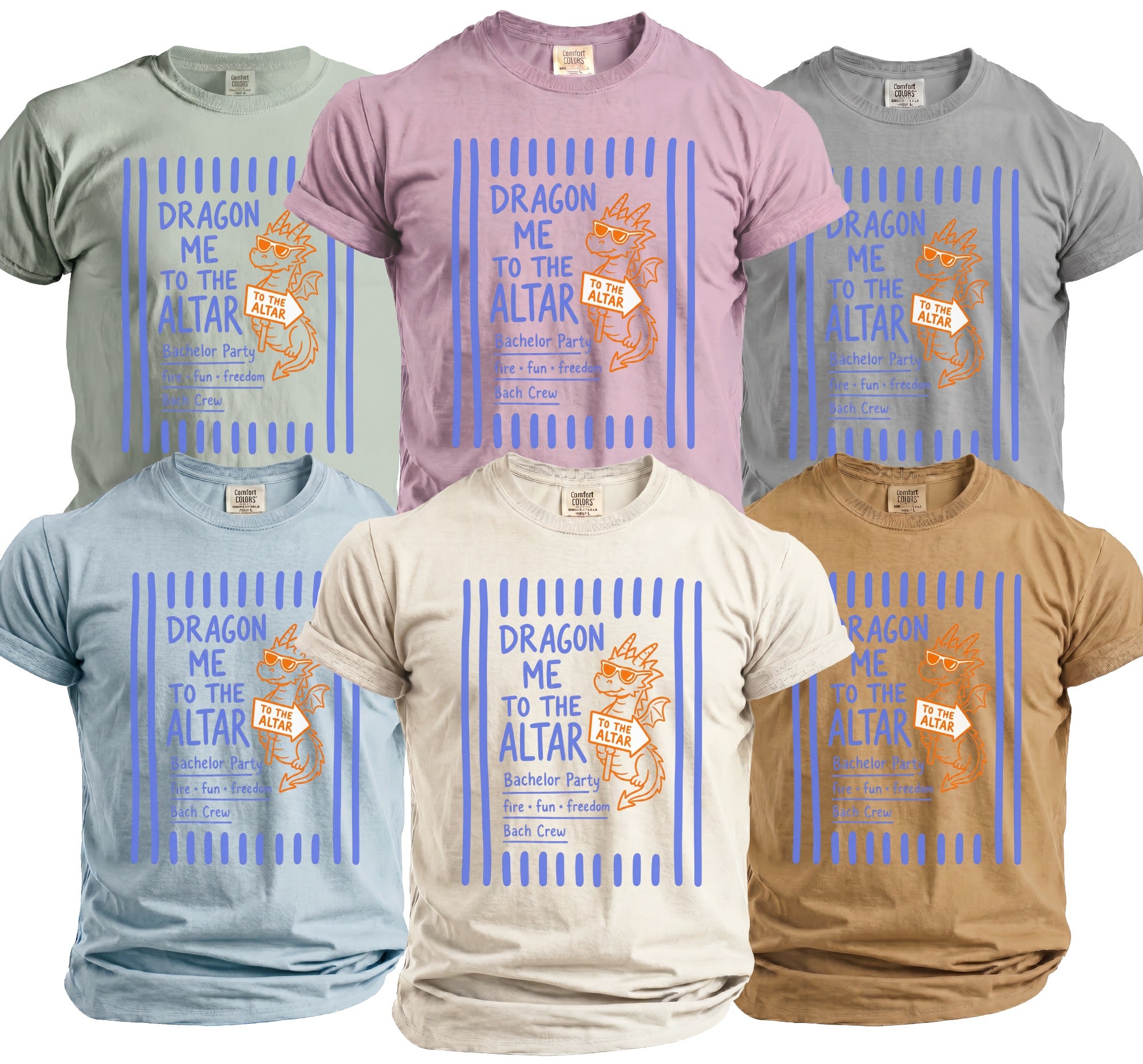 Dragon Me Altar T-Shirt - Midnight Gents