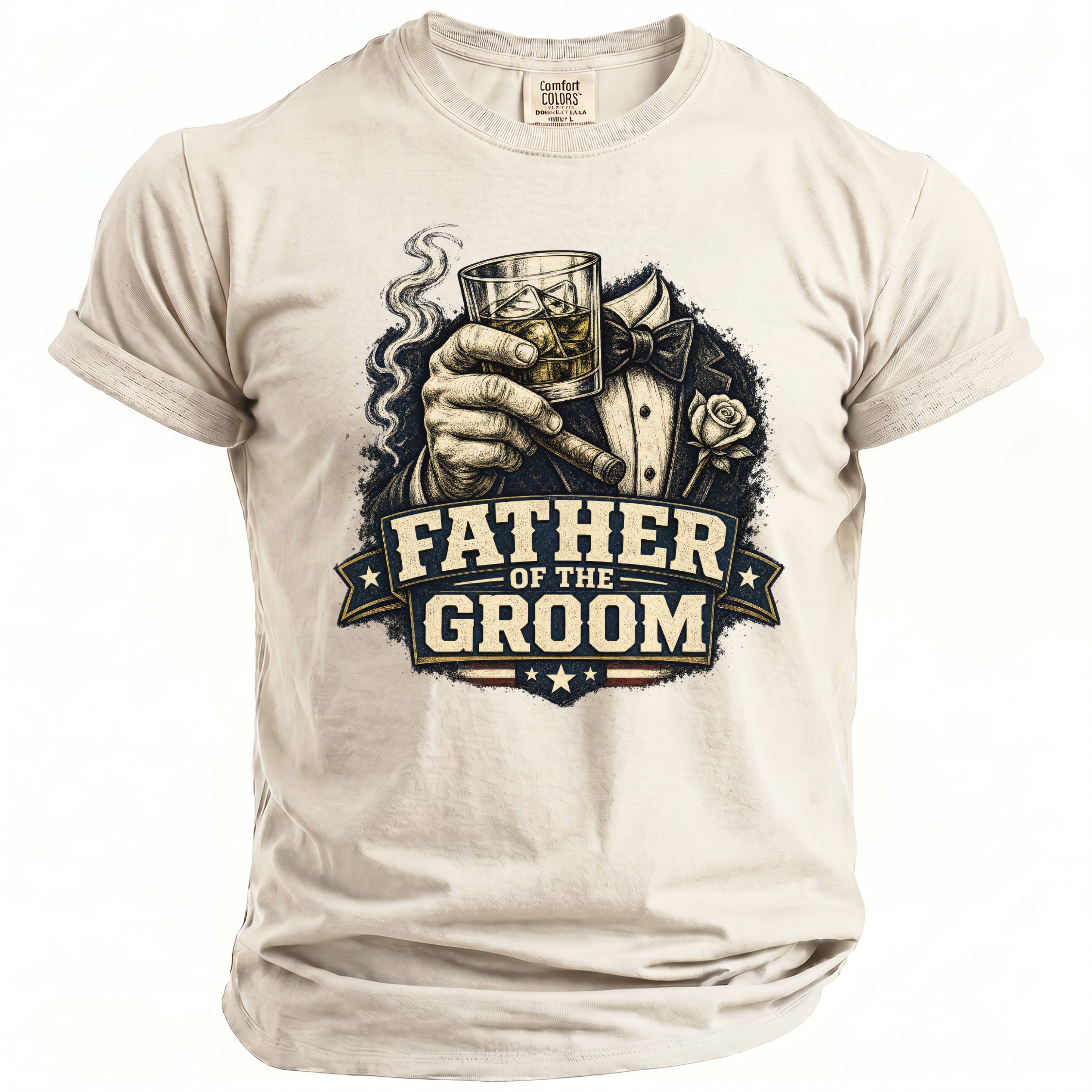 Groom's Father Party T-Shirt - Midnight Gents