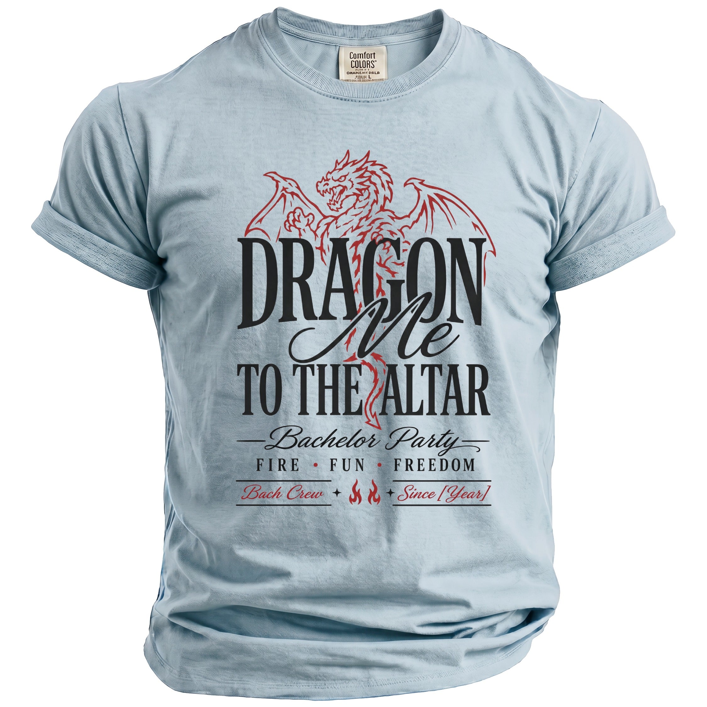 Dragon Altar Bachelor T-Shirt - Midnight Gents