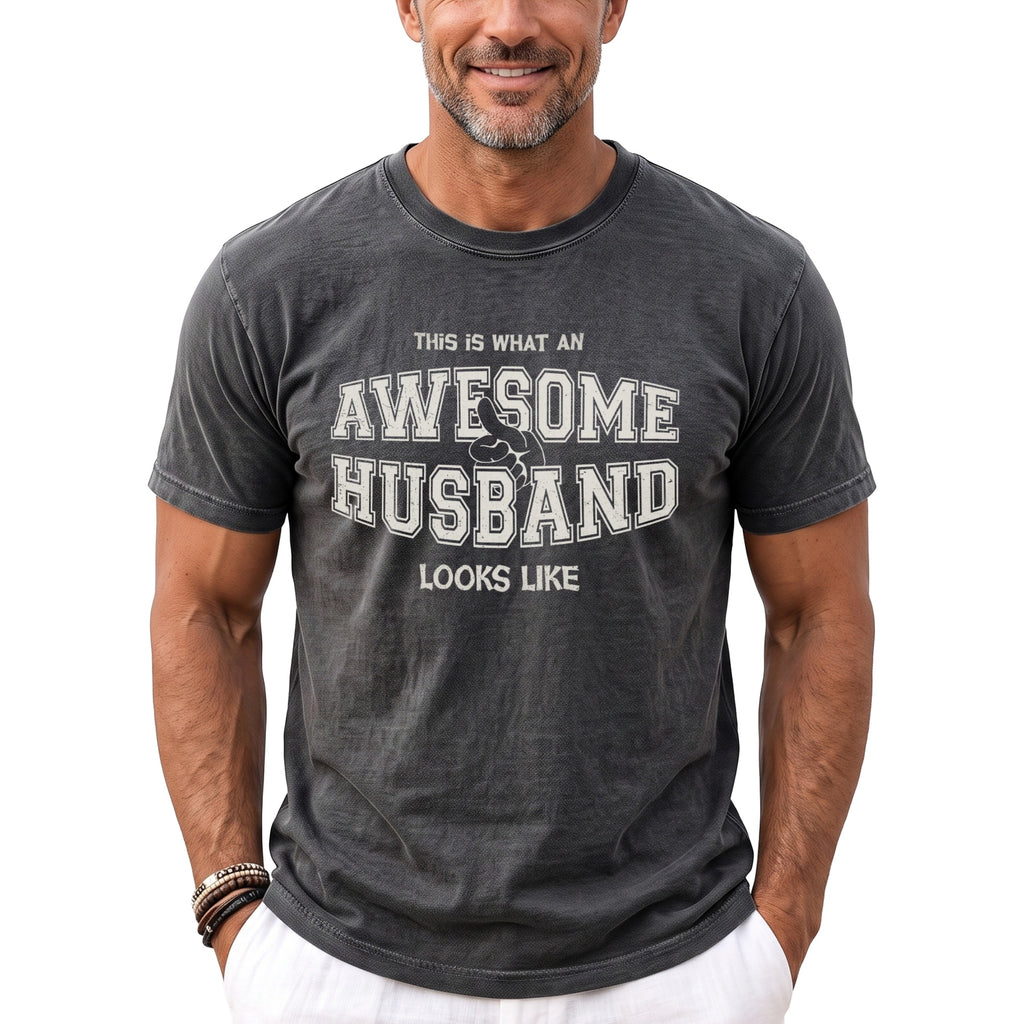 Husband Statement Tee - Midnight Gents