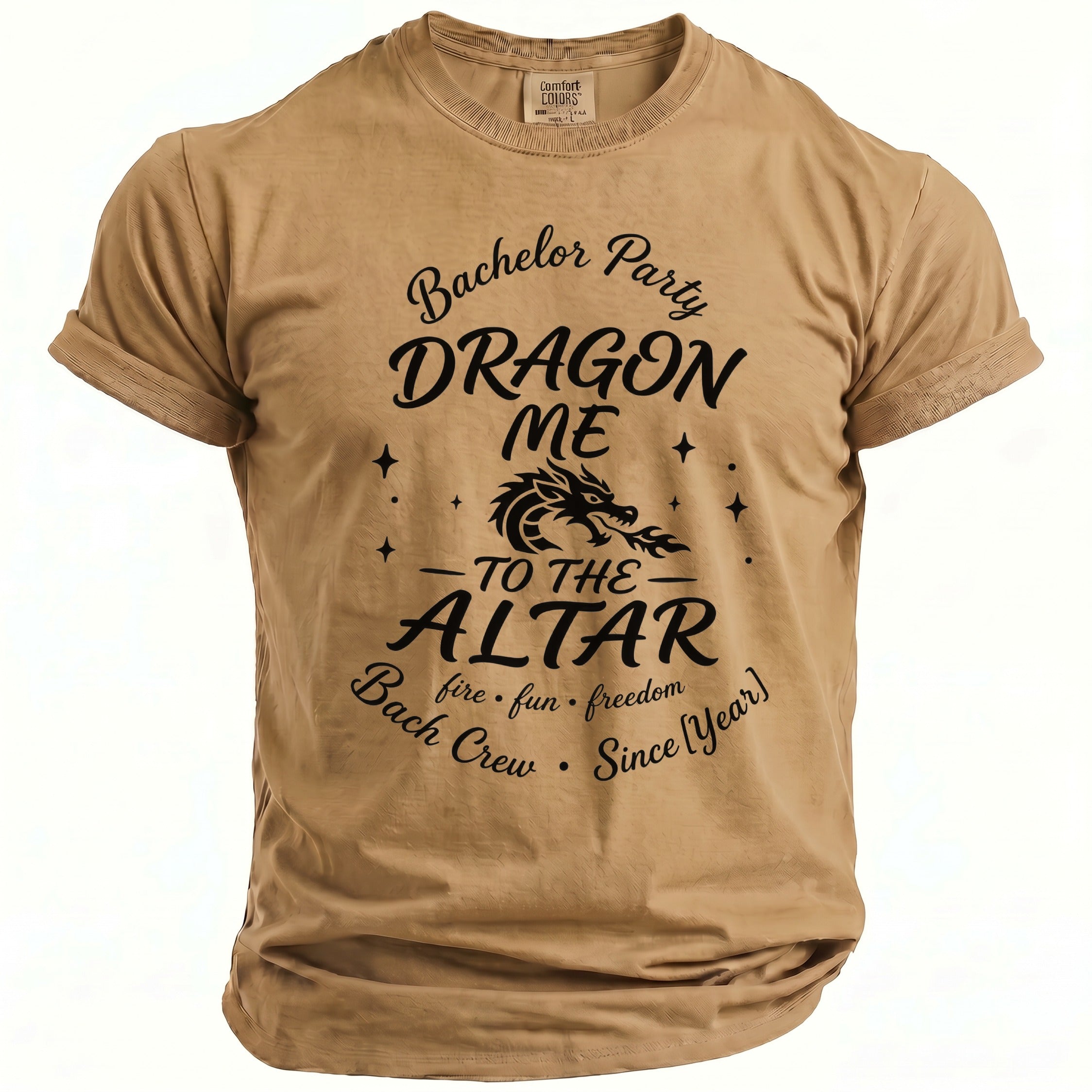 Dragon Bachelor Party T-Shirt - Midnight Gents