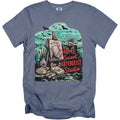 T-shirt with "HOME Sweet ARTERGEIST Studio" graphic featuring a ghost painting and bats.