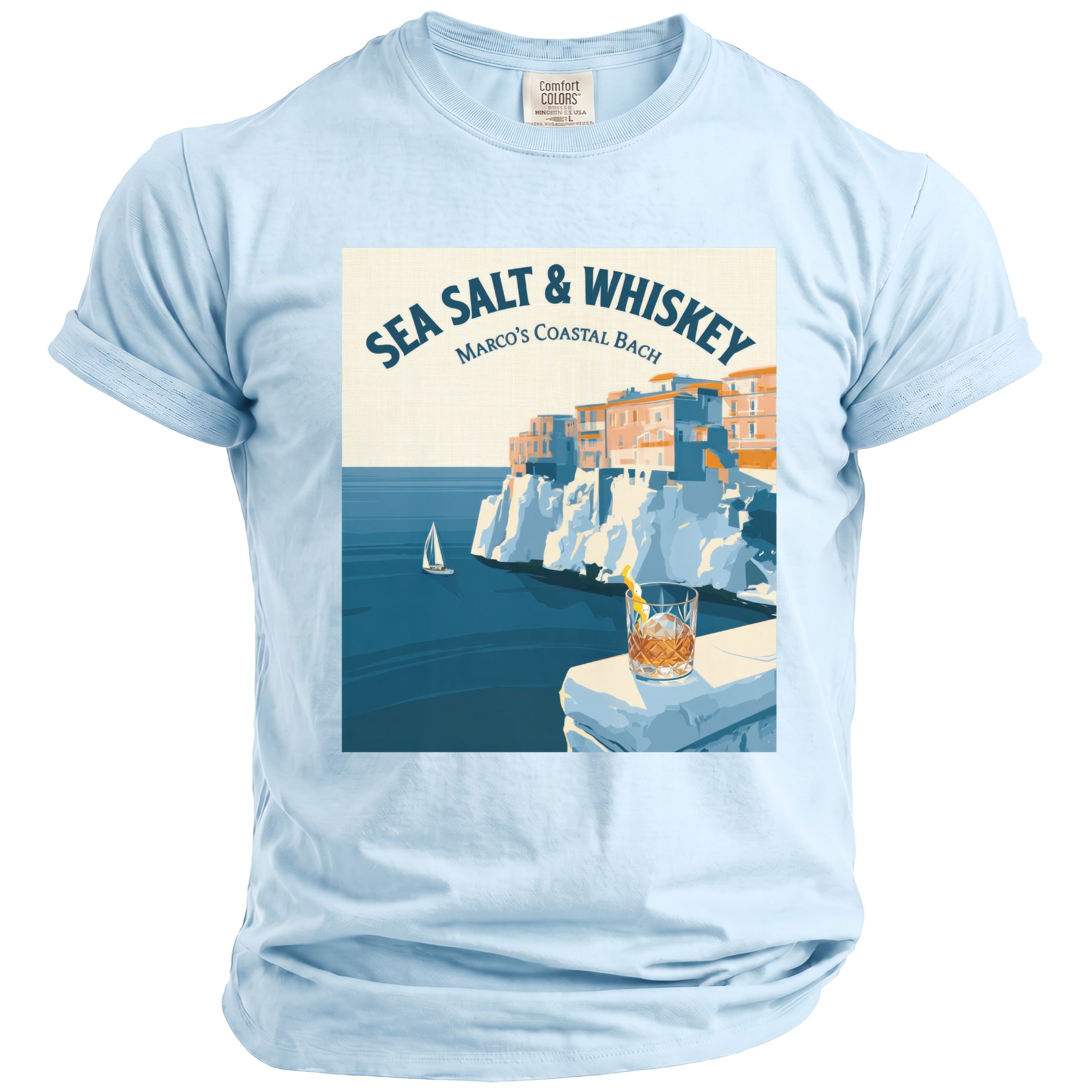 Coastal Bach Party Tee - Midnight Gents